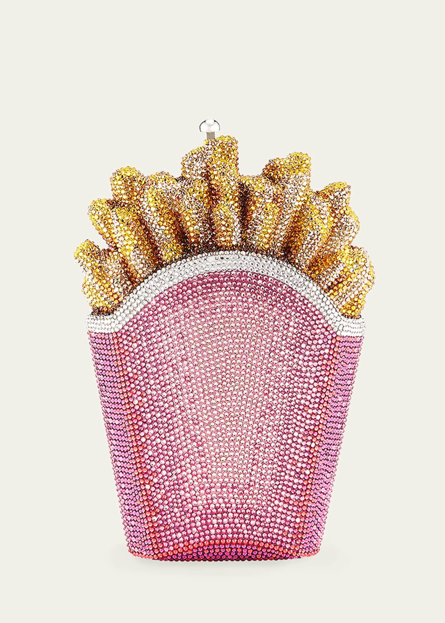 Judith Leiber Couture French Fries Rainbow Clutch Bag Image 3 of 4
