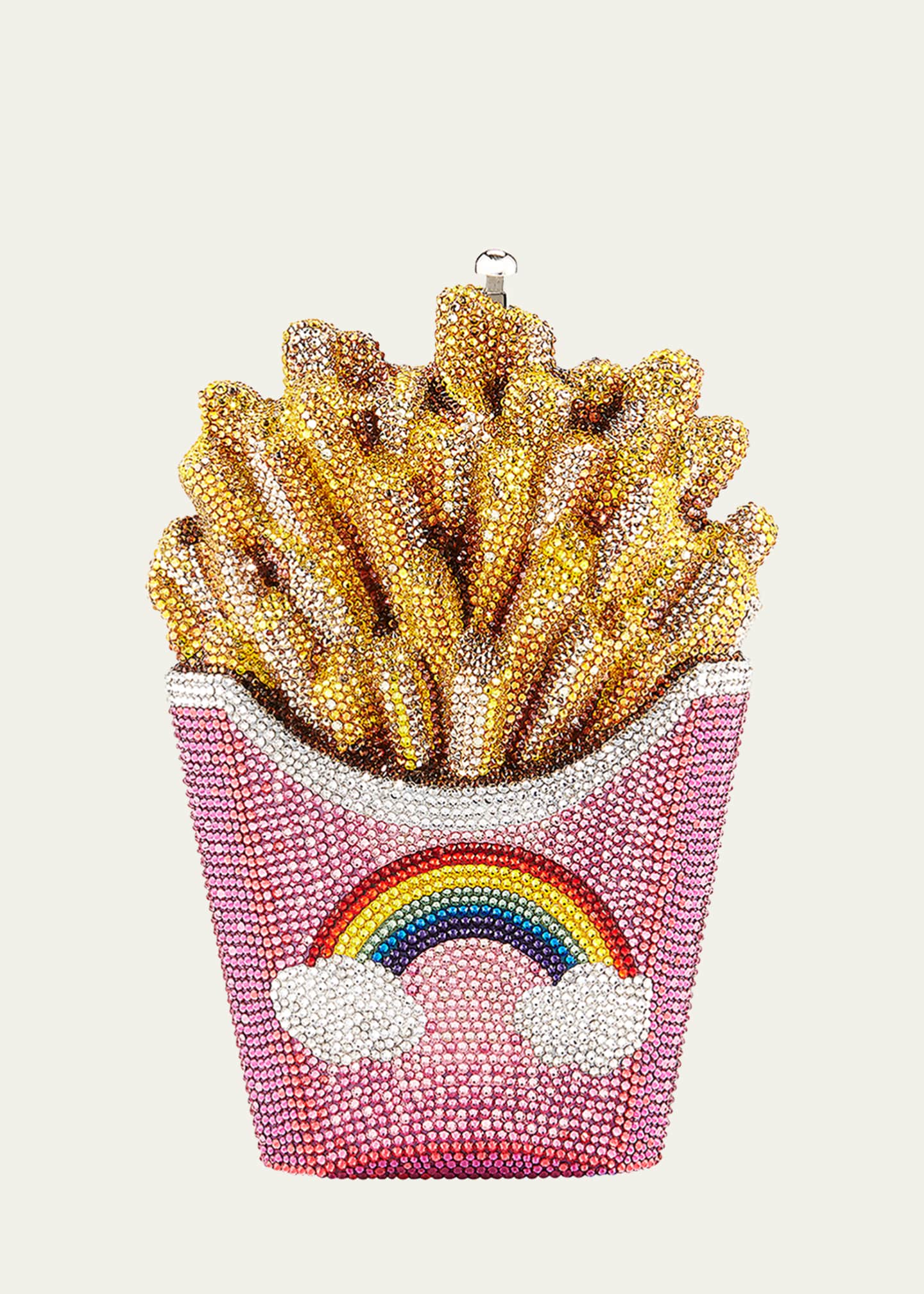 Judith Leiber Couture French Fries Rainbow Clutch Bag Image 1 of 4
