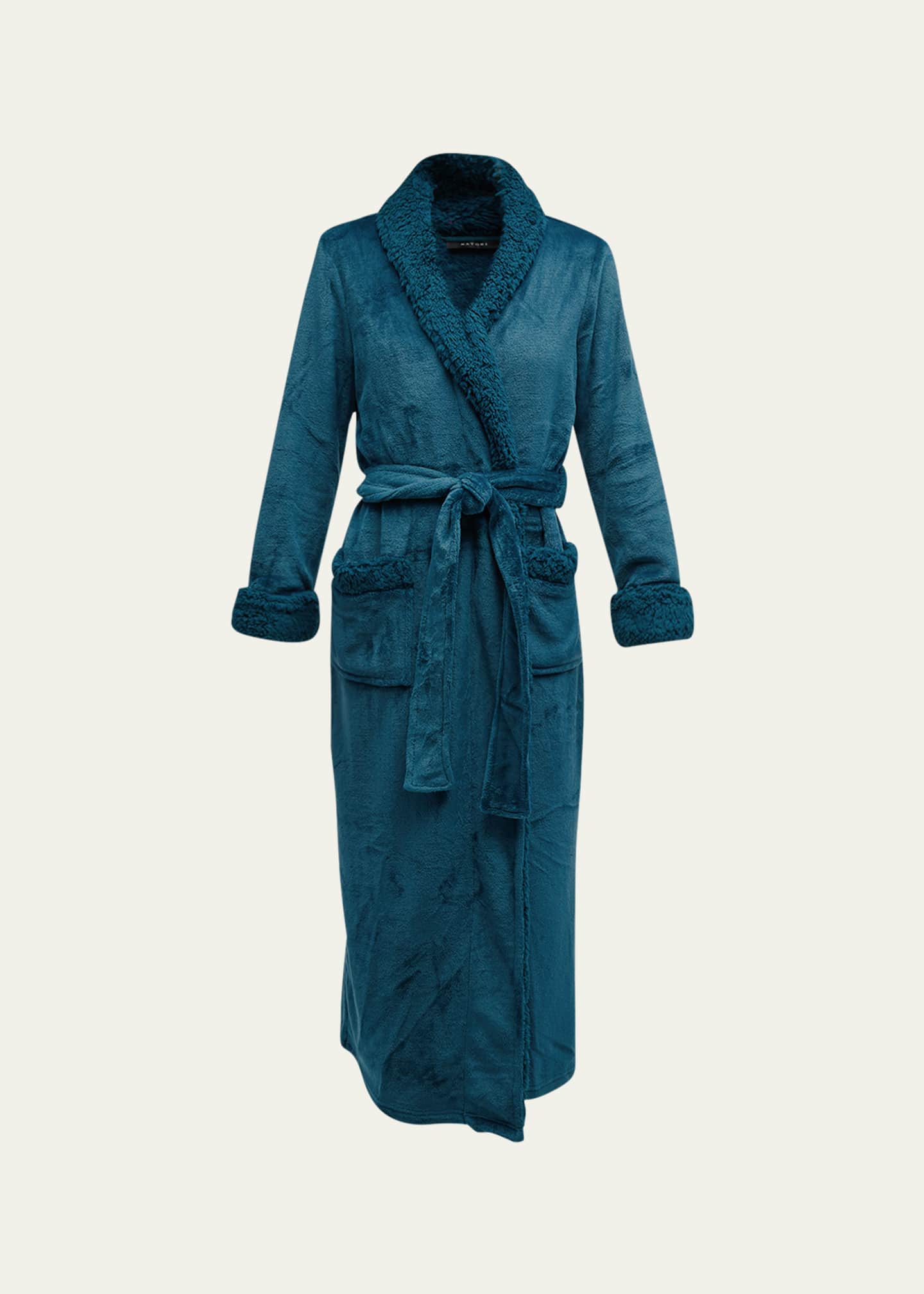 Natori Long Plush Robe Bergdorf Goodman