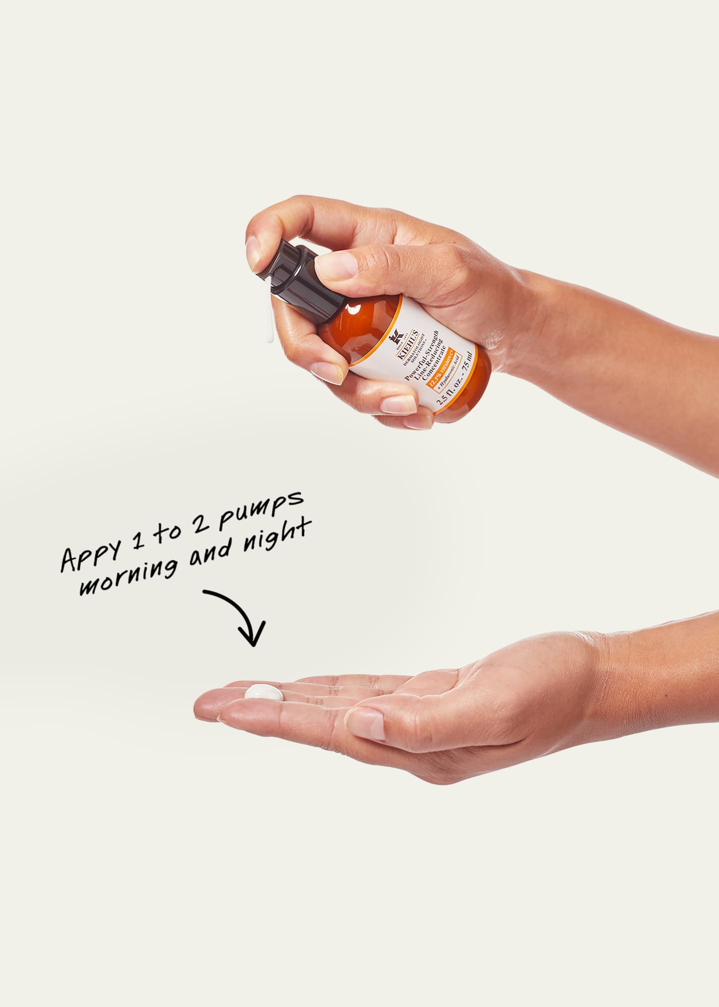 Kiehl's Since 1851 Powerful Strength Line Reducing Concentrate, 3.4 oz. Image 4 of 5