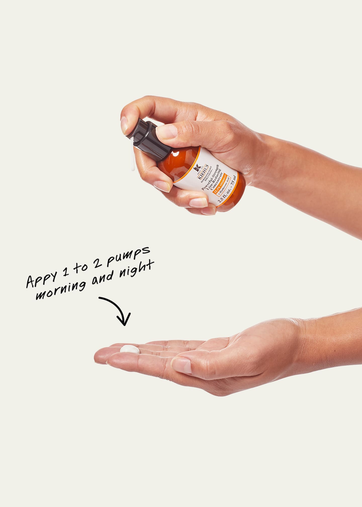 Kiehl's Since 1851 Powerful Strength Line Reducing Concentrate, 1.7 oz. Image 4 of 5