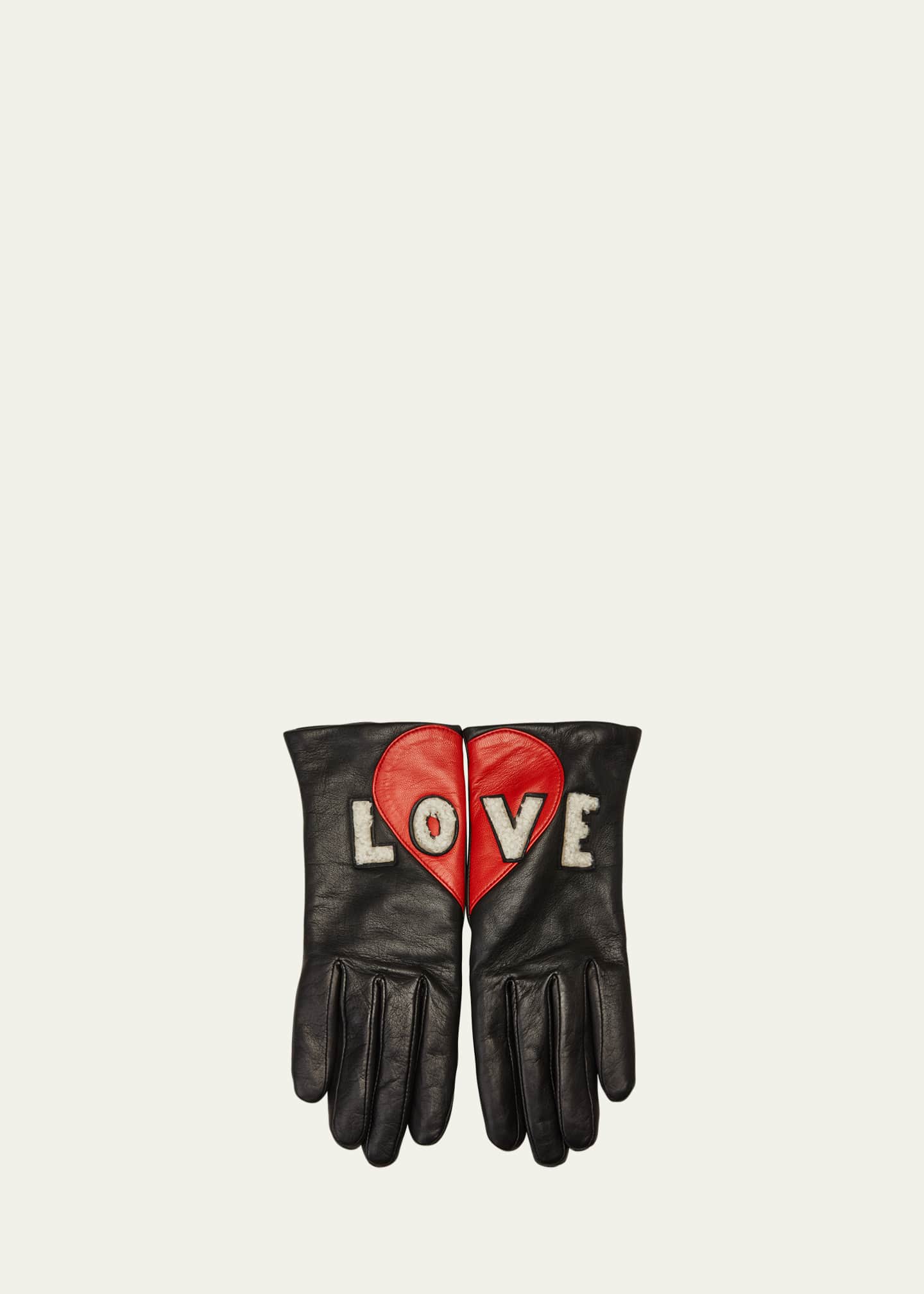 Agnelle Love Leather Gloves Image 2 of 2