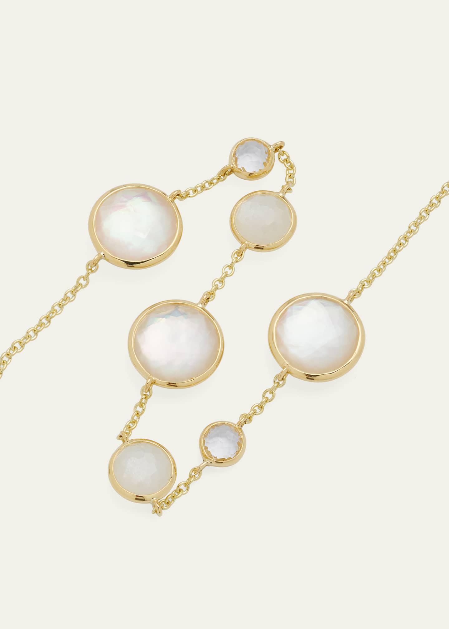Ippolita 7-Stone Link Bracelet in 18K Gold Image 3 of 4