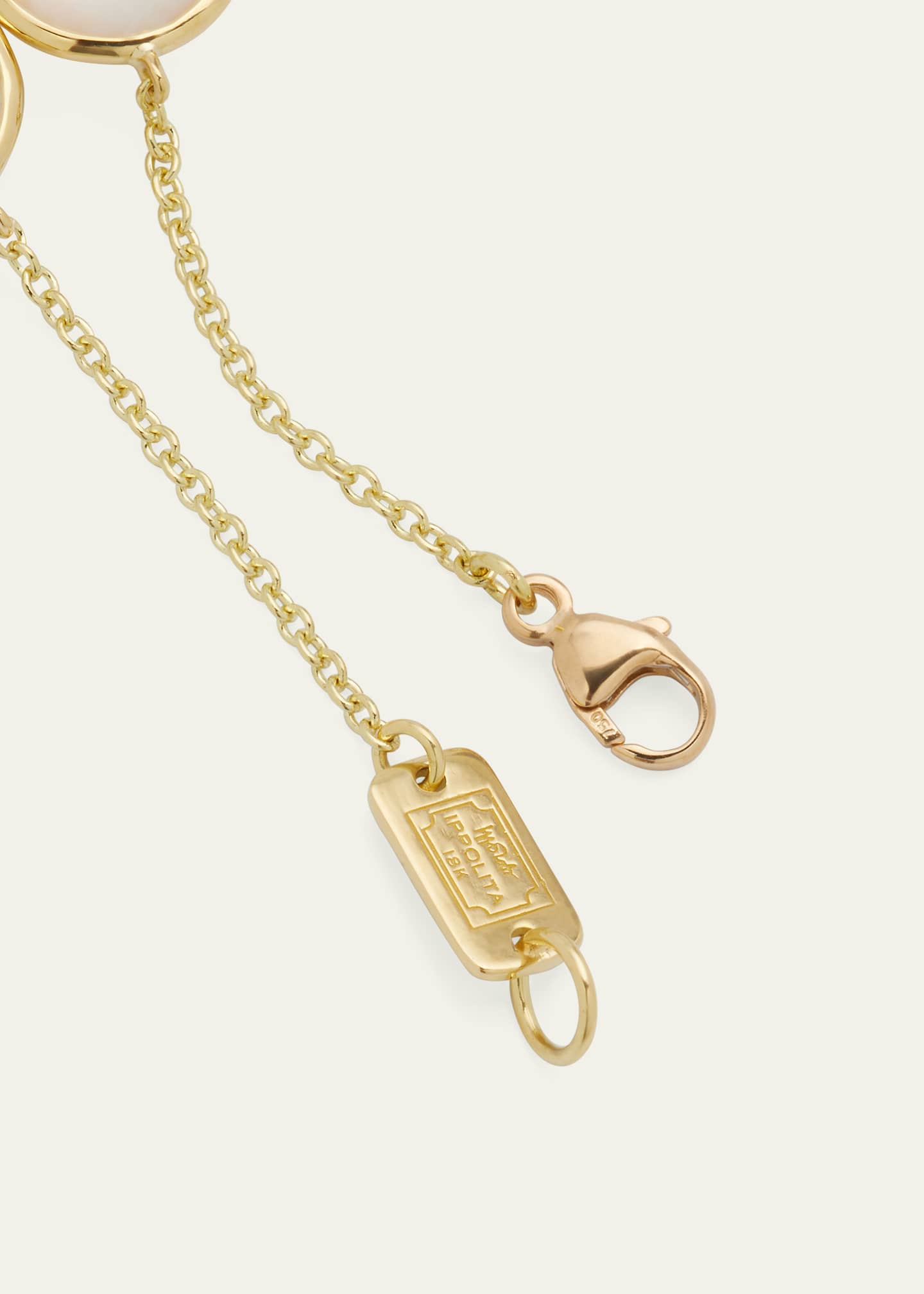 Ippolita 7-Stone Link Bracelet in 18K Gold Image 4 of 4