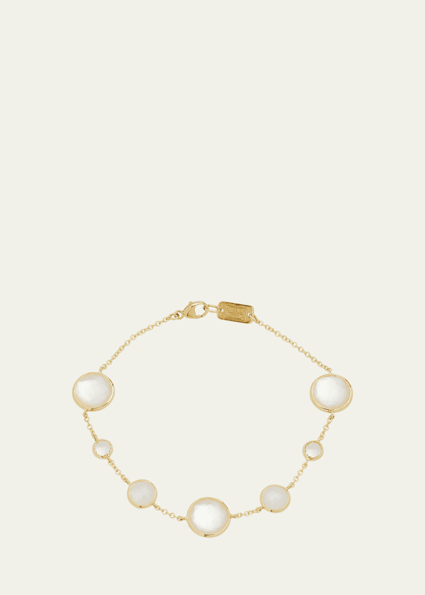 Ippolita 7-Stone Link Bracelet in 18K Gold Image 1 of 4