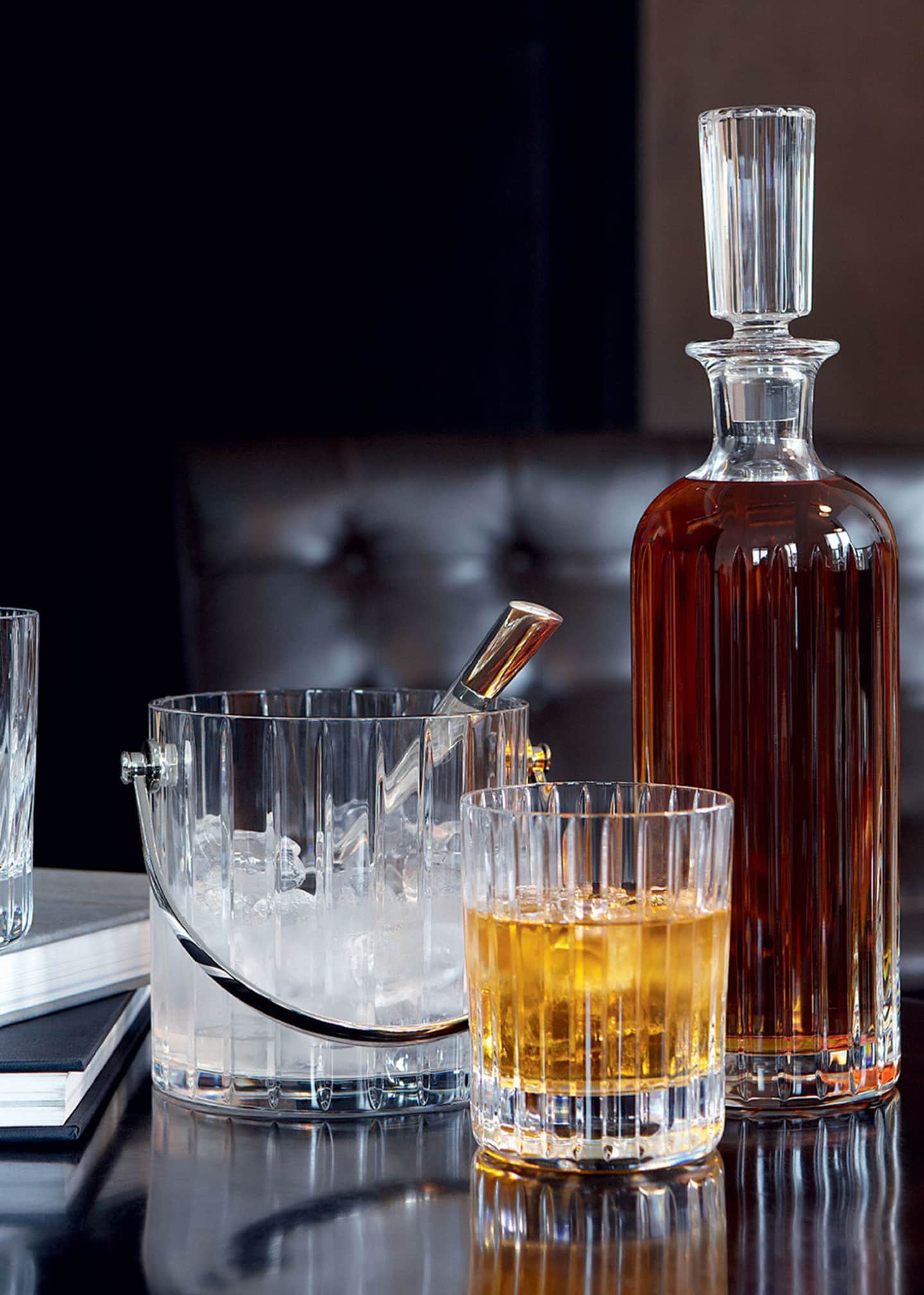 Baccarat Harmonie Round Whiskey Decanter, 25 oz. Image 2 of 2