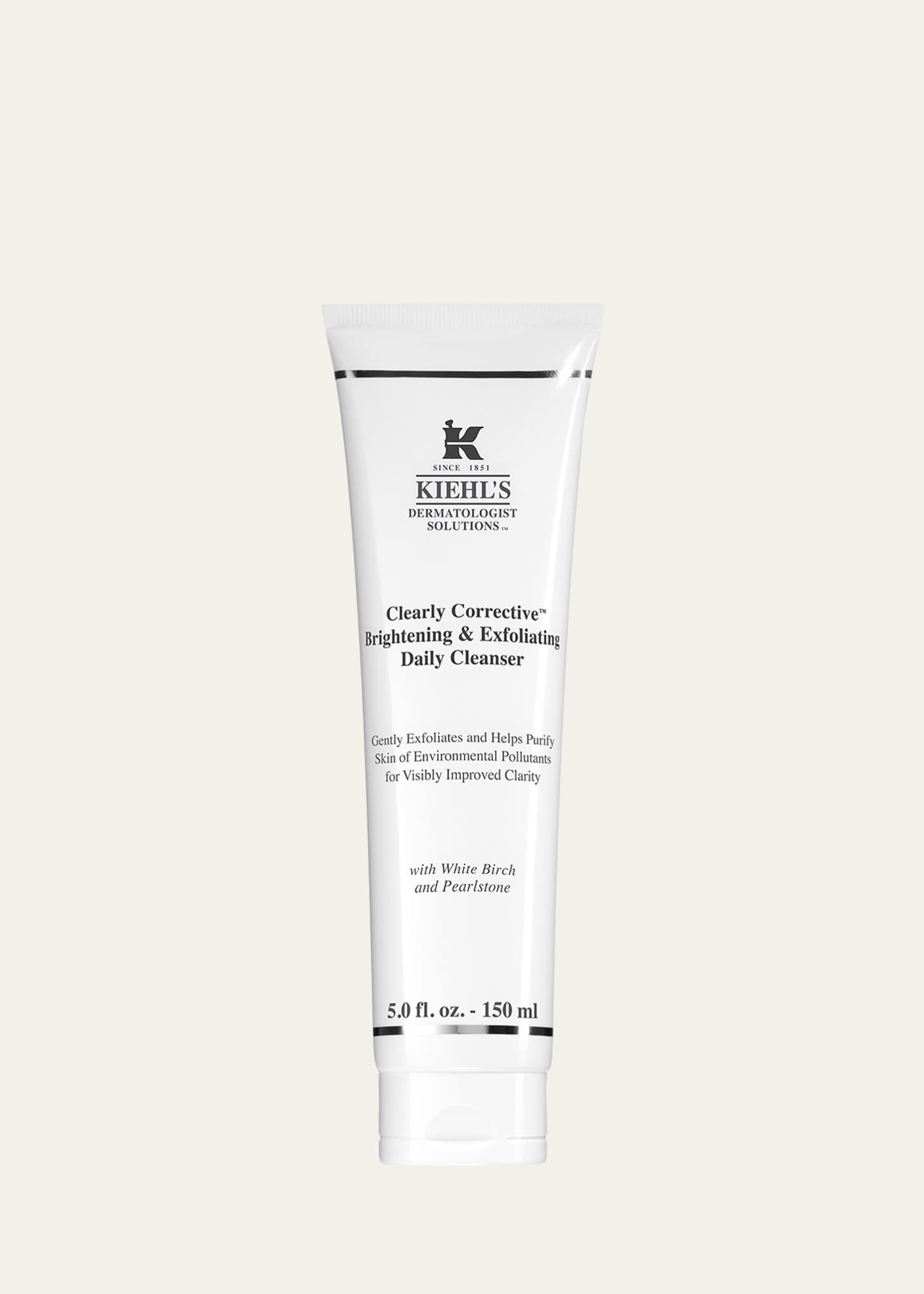 Kiehl's Since 1851 Clearly Corrective Brightening & Exfoliating Daily Cleanser, 4.2 oz.