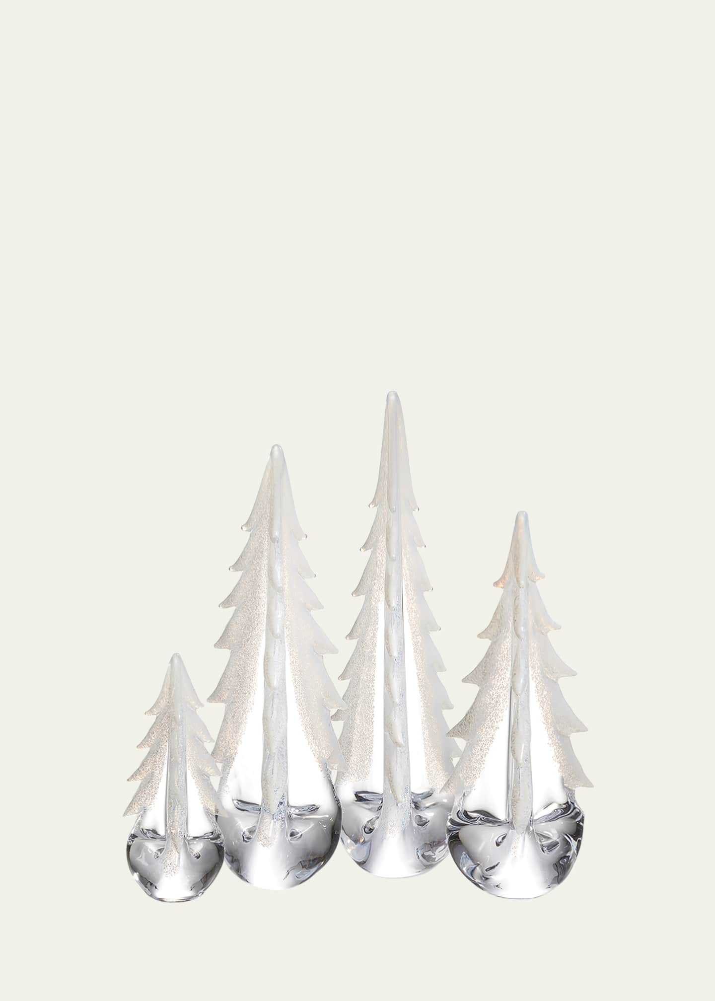 Simon Pearce Snowy Branches Glass Tree - 16" Image 2 of 2