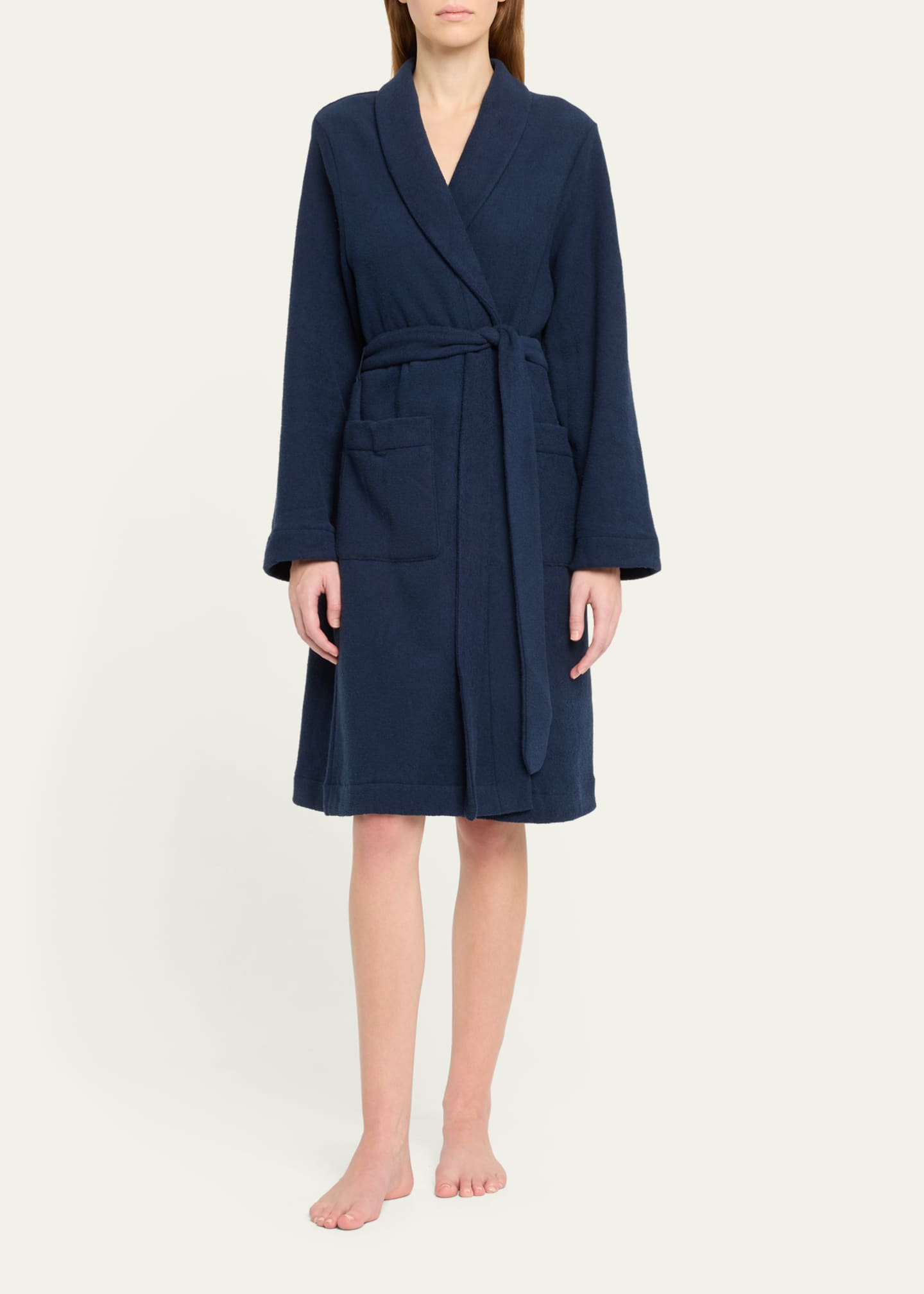 Hanro Plush Short Robe Image 2 of 4