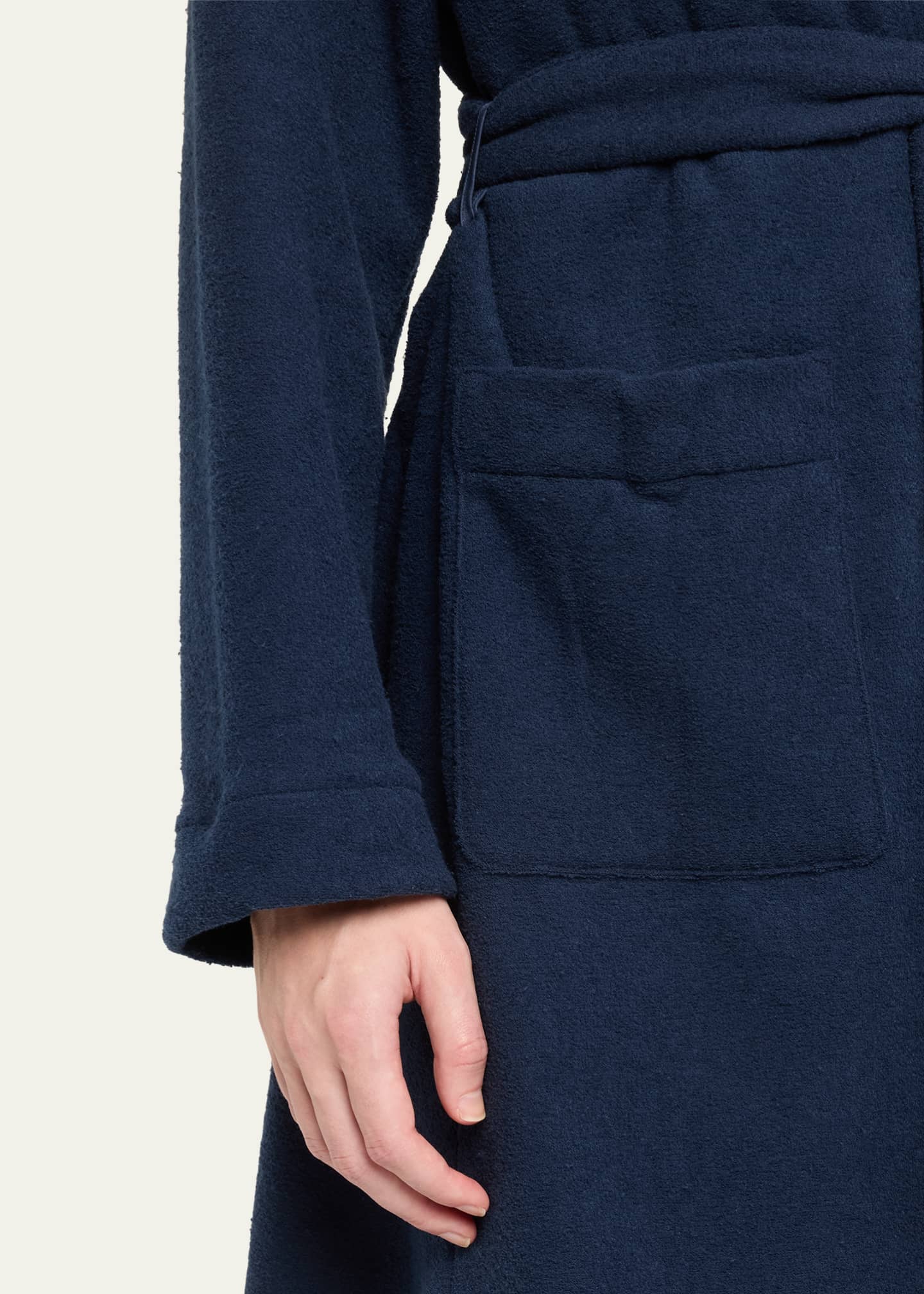 Hanro Plush Short Robe Image 4 of 4