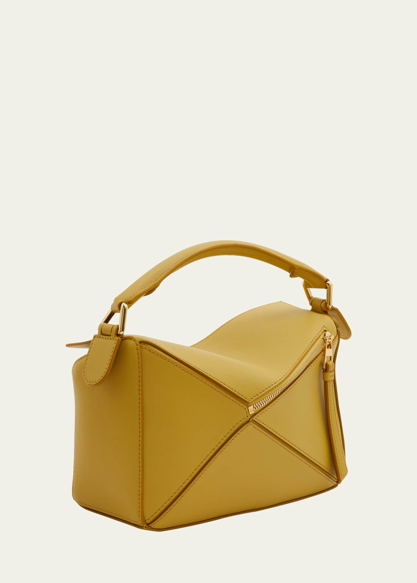 Loewe Puzzle Small Top-Handle Bag in Leather - Bergdorf Goodman