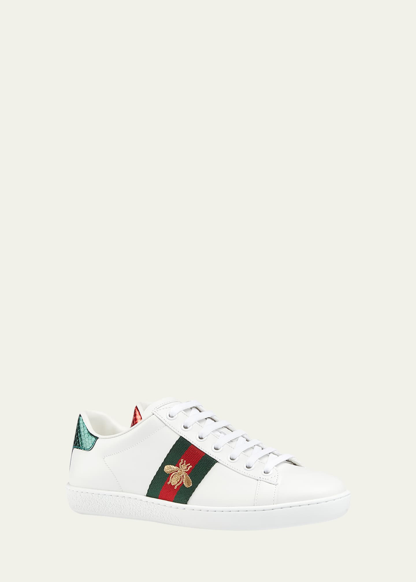 Gucci New Ace Bee Sneakers - Bergdorf Goodman