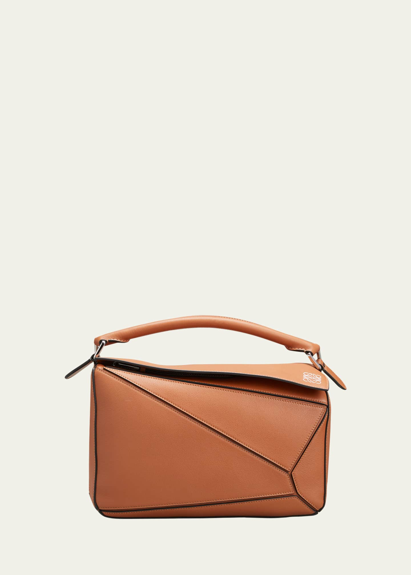 Loewe Puzzle Medium Top-Handle Bag in Leather - Bergdorf Goodman