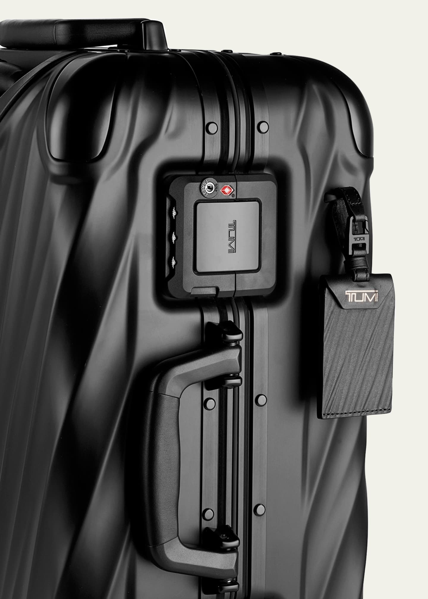Tumi black deals carry on