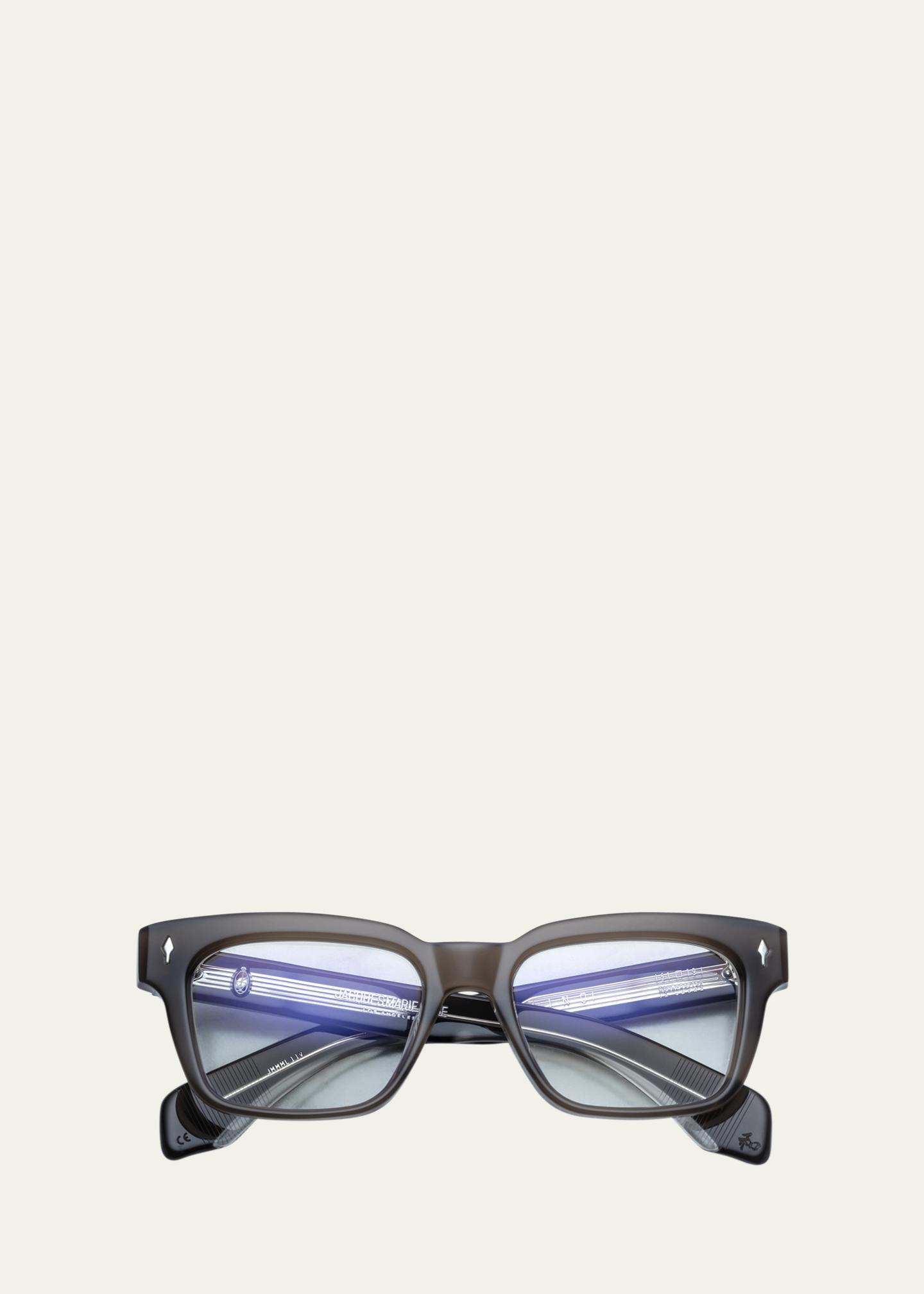 Lunettes De Soleil Jacques Marie Mage MOLINO - Couleur Whiskey Silver - Verres Marine - 51mm
