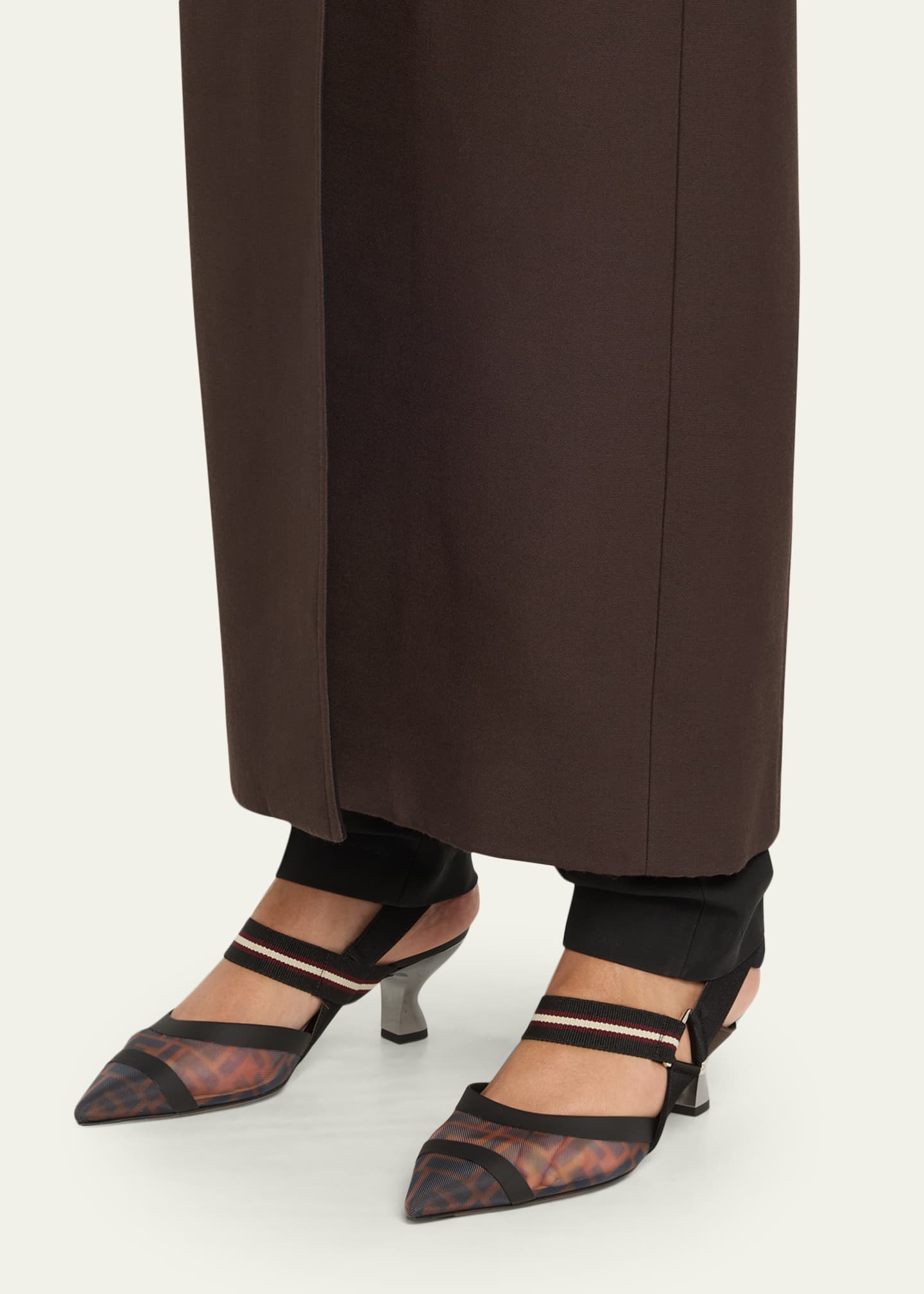 FENDI パンプス　コリブリ FENDIコリブリ ポインテッドトゥパンプス 37.5（約24cm） ○FENDI