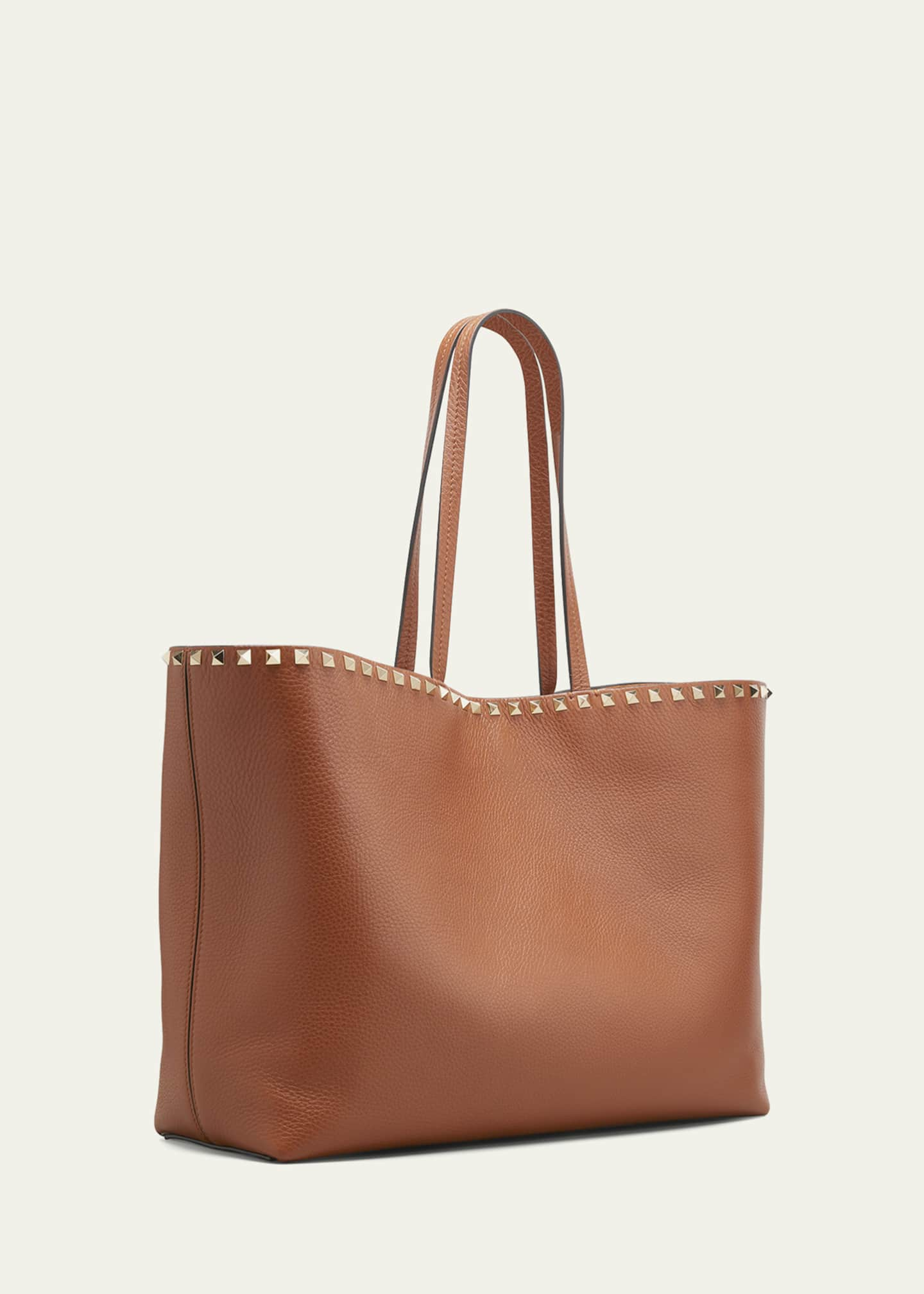 Valentino Garavani Rockstud Vitello Tote Bag - Bergdorf Goodman