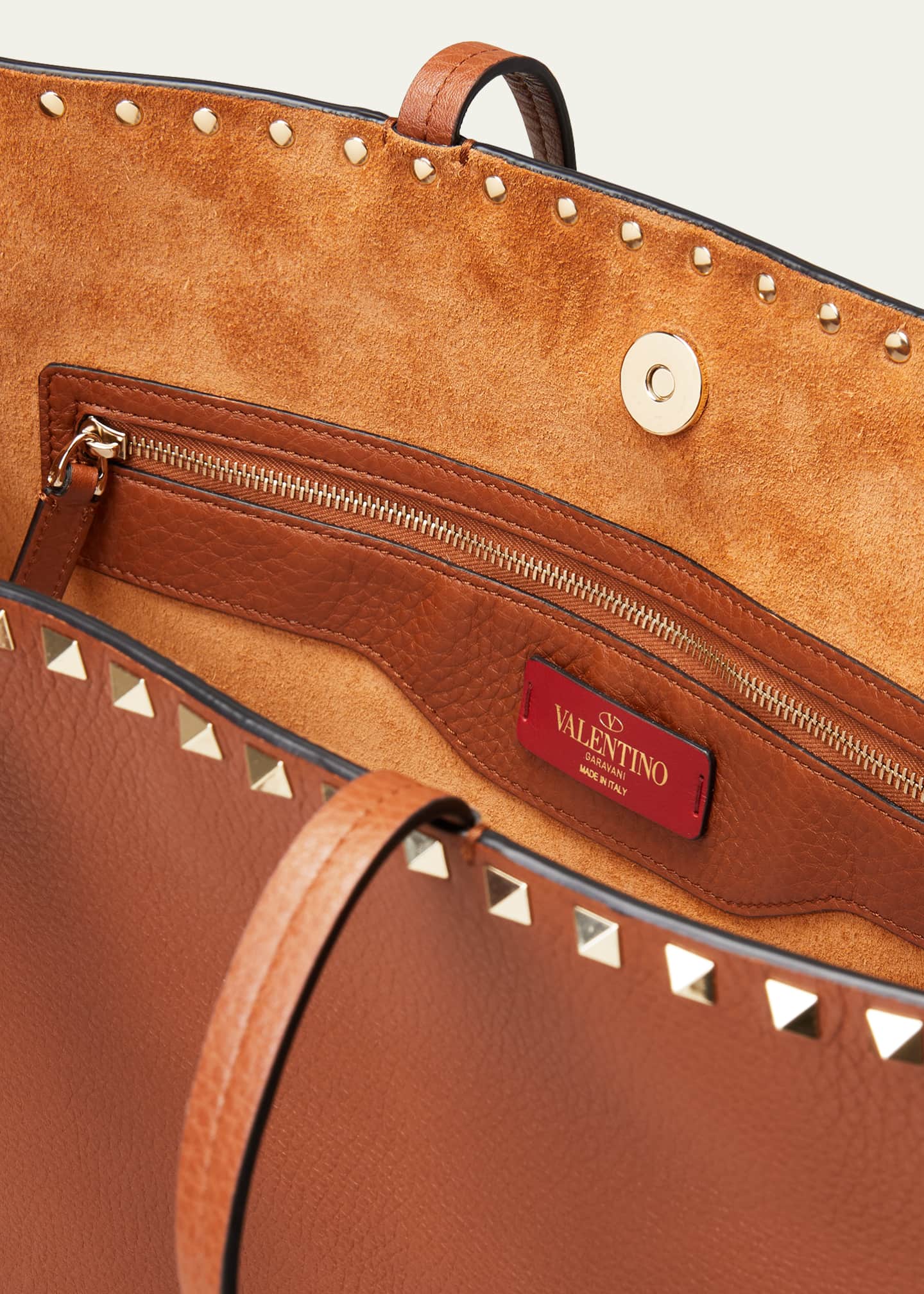 Rockstud vitello tote bag sale