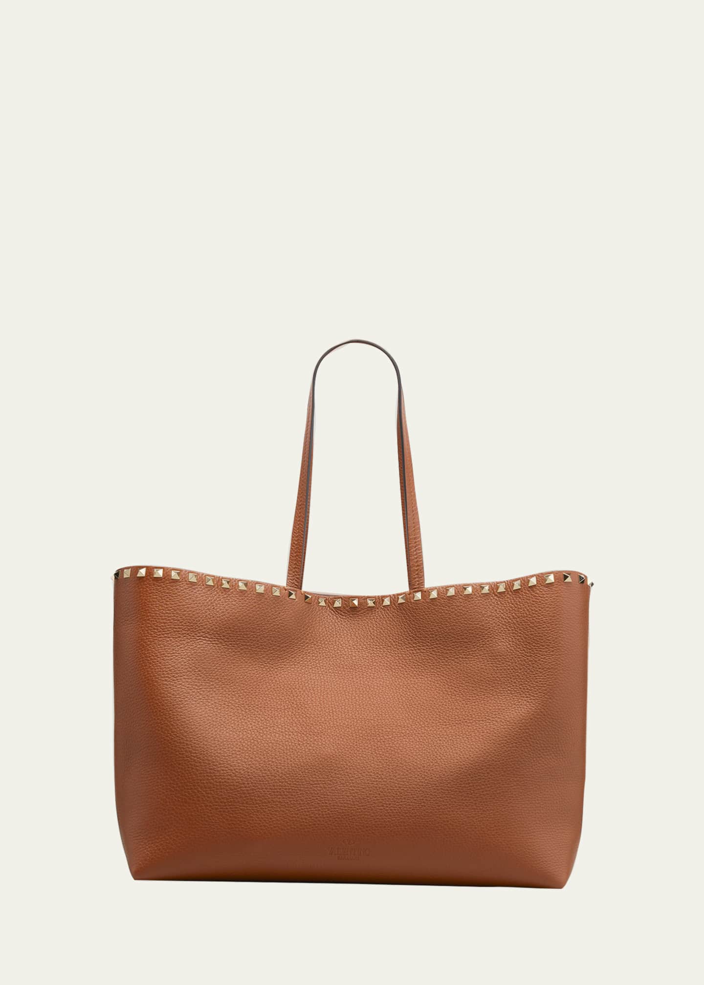 Valentino Garavani Rockstud Vitello Tote Bag Bergdorf Goodman