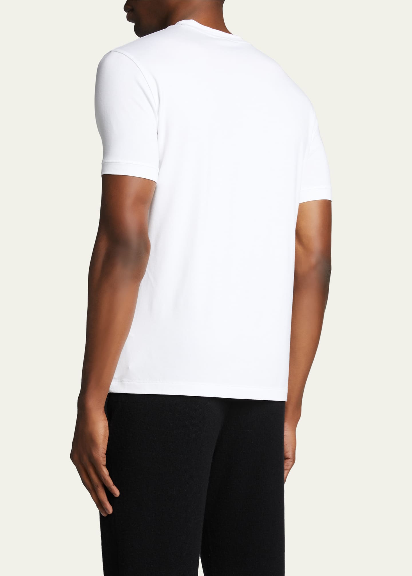 Emporio Armani Basic Crewneck T-Shirt Image 3 of 5