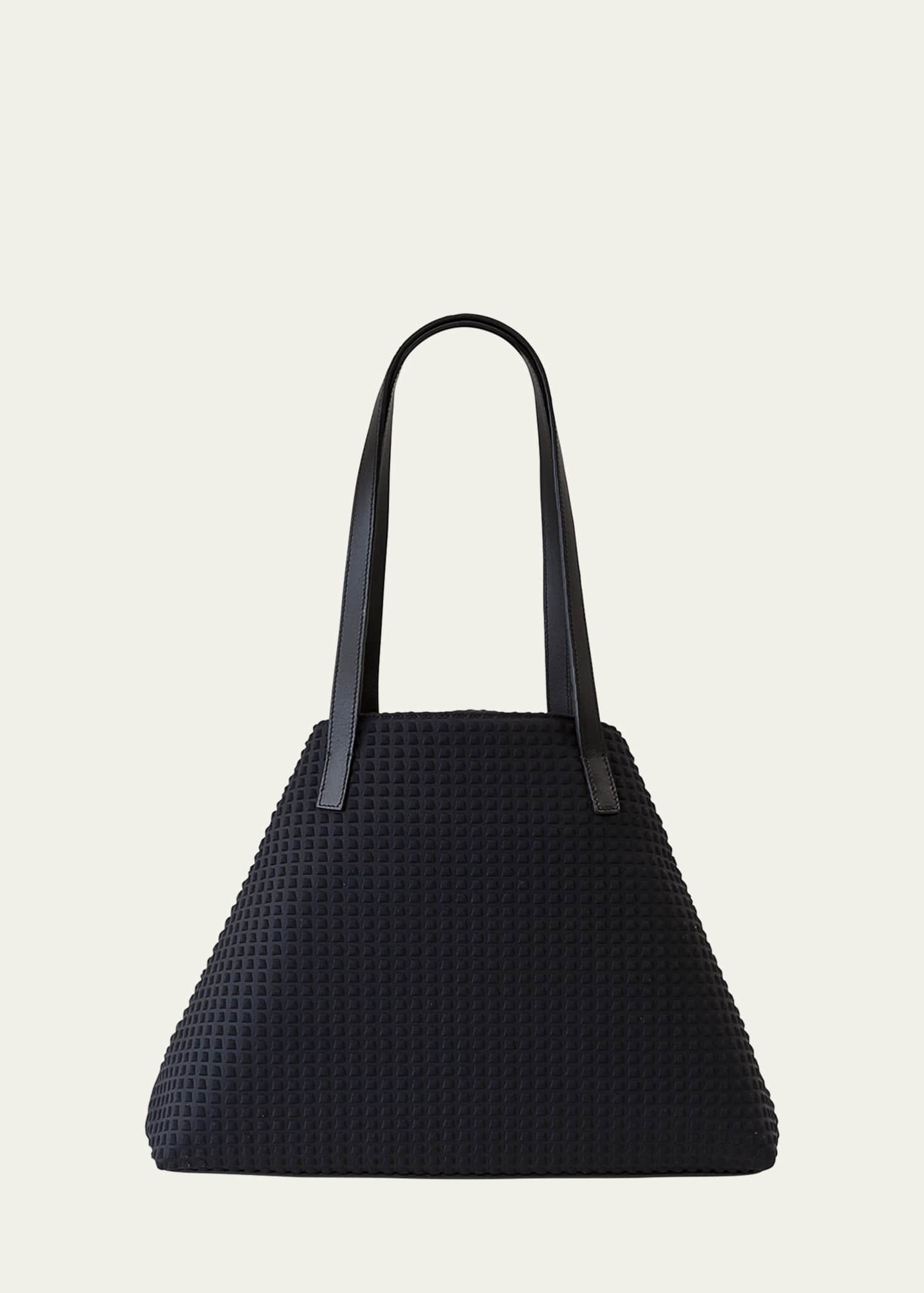 Akris Ai Small Fabric Shoulder Tote Bag Image 2 of 4