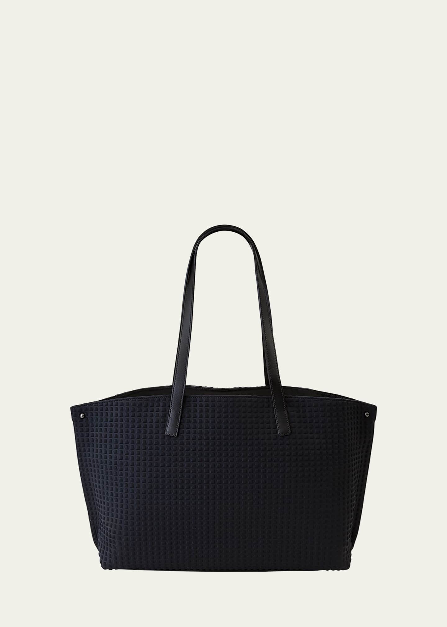Akris Ai Small Fabric Shoulder Tote Bag Image 3 of 4