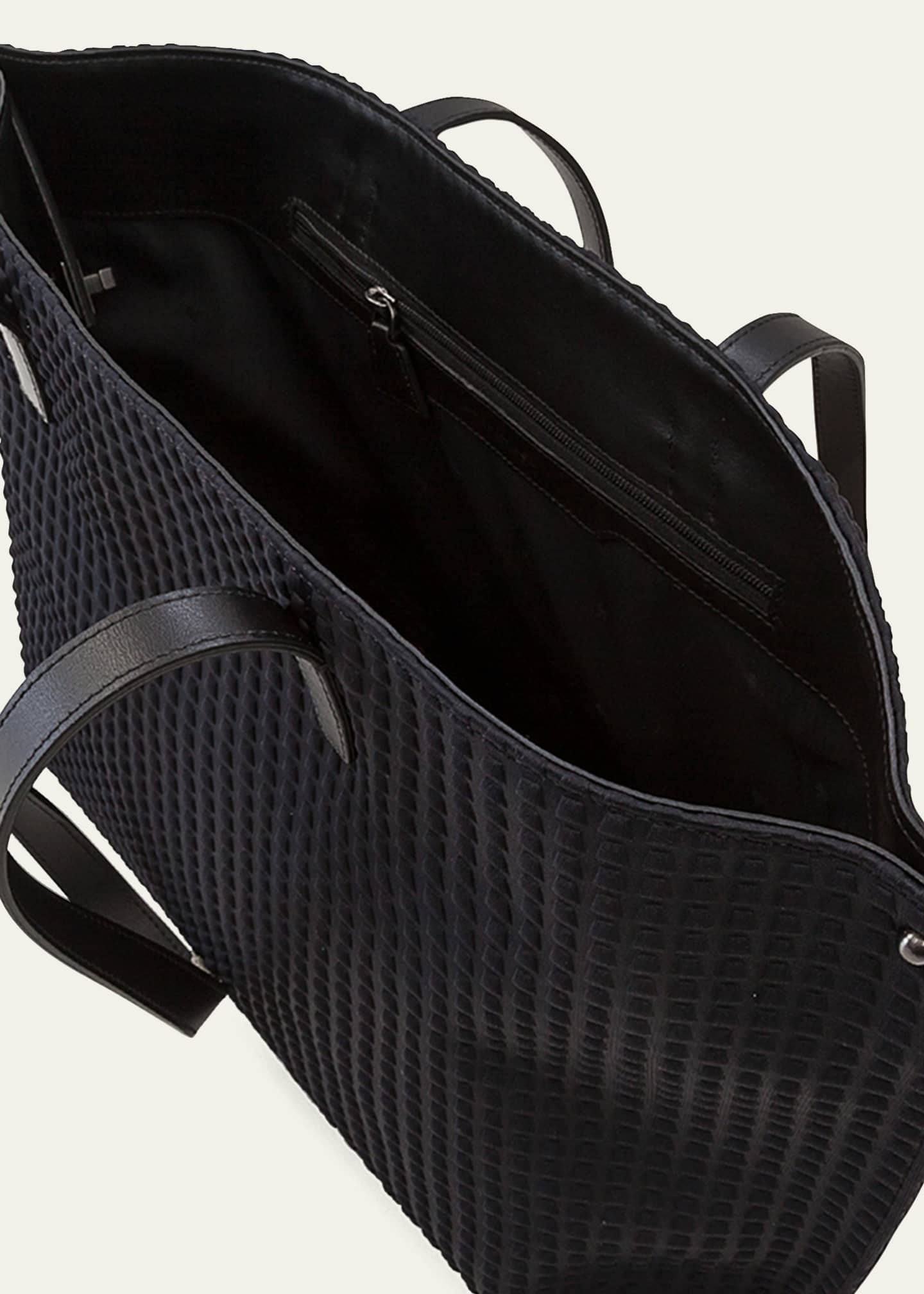 Akris Ai Small Fabric Shoulder Tote Bag Image 4 of 4