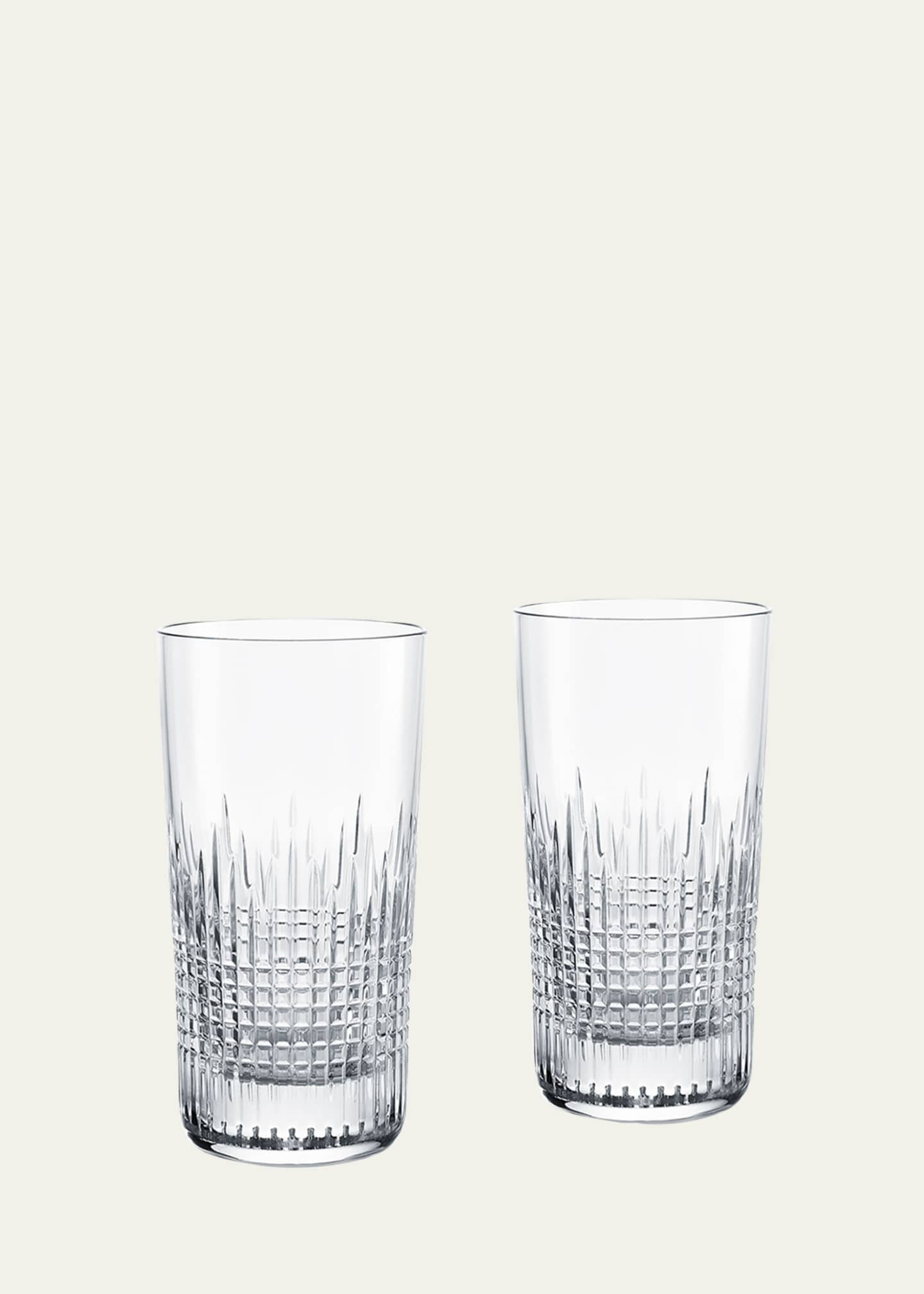 Baccarat Nancy Highball Glasses, Set of 2