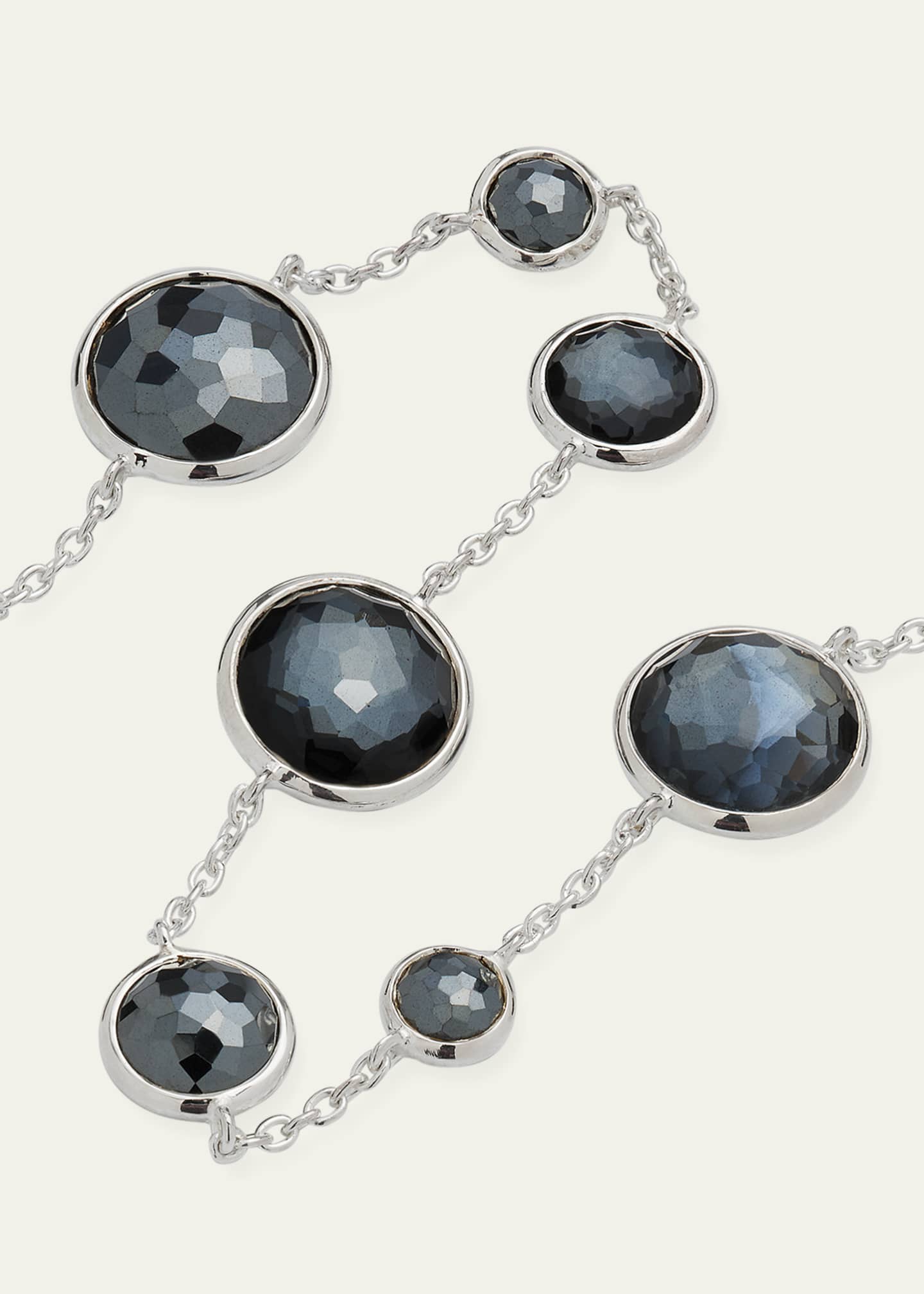 Ippolita 7-Stone Link Bracelet in Sterling Silver Image 3 of 5
