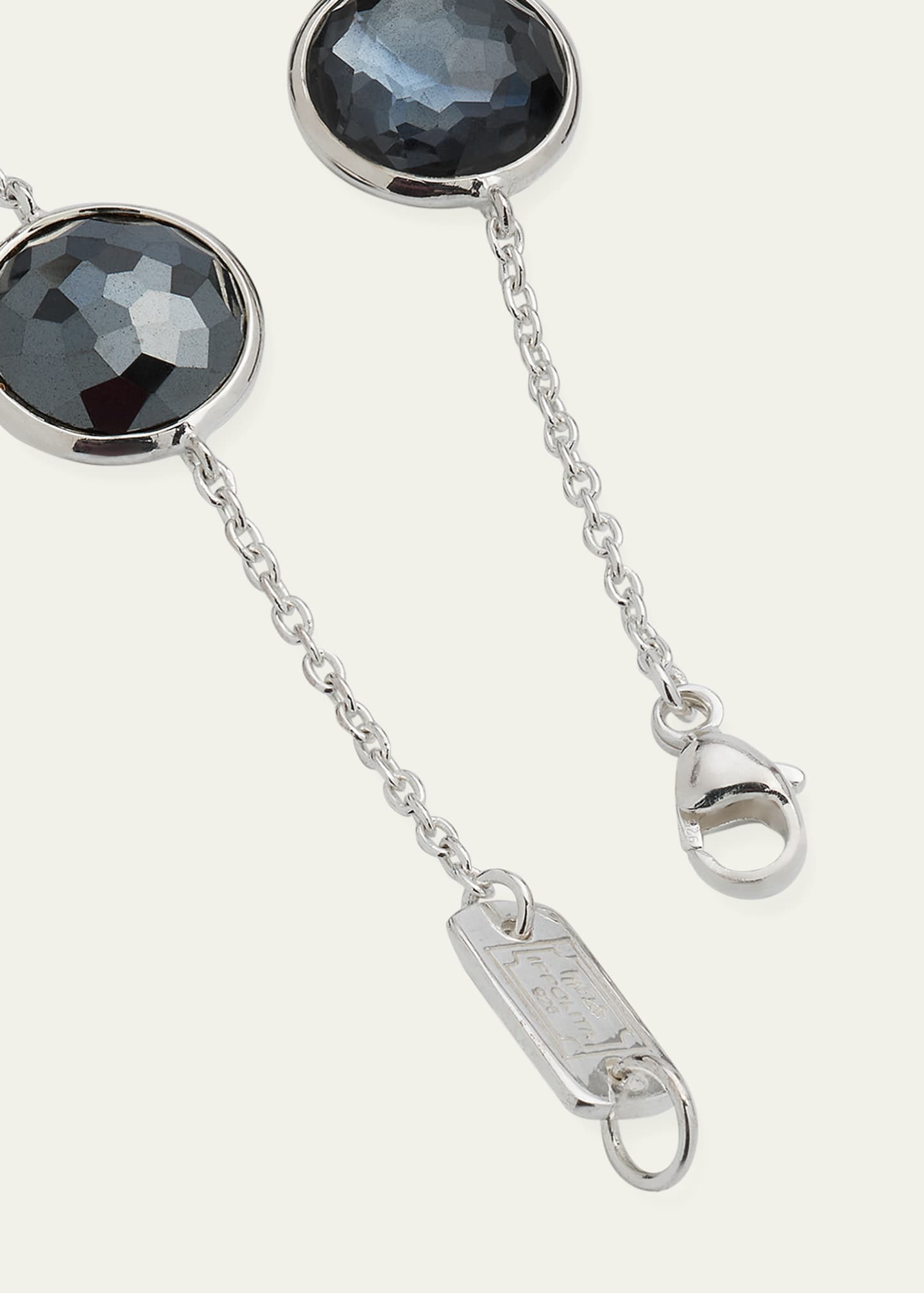 Ippolita 7-Stone Link Bracelet in Sterling Silver Image 4 of 5