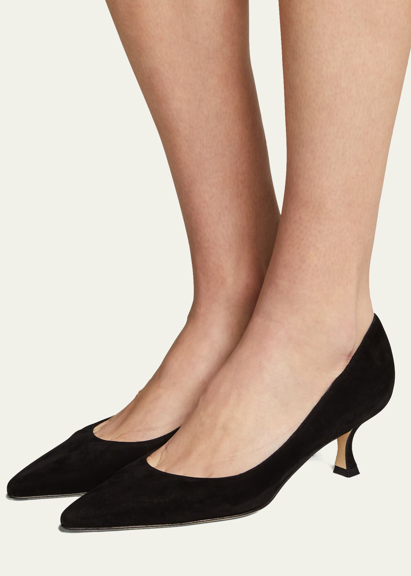 Suede low heel pumps shop