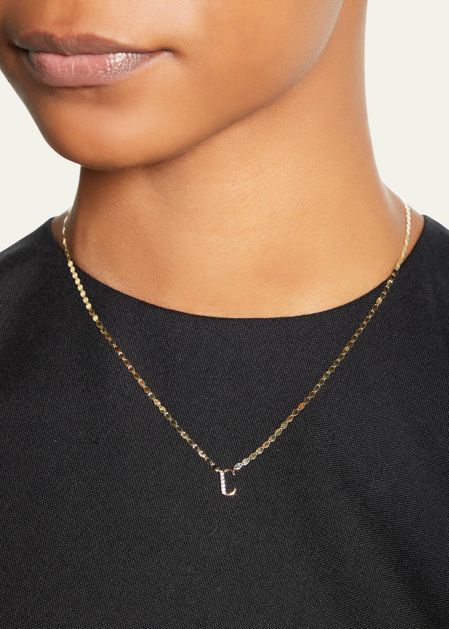 Lana initial clearance necklace