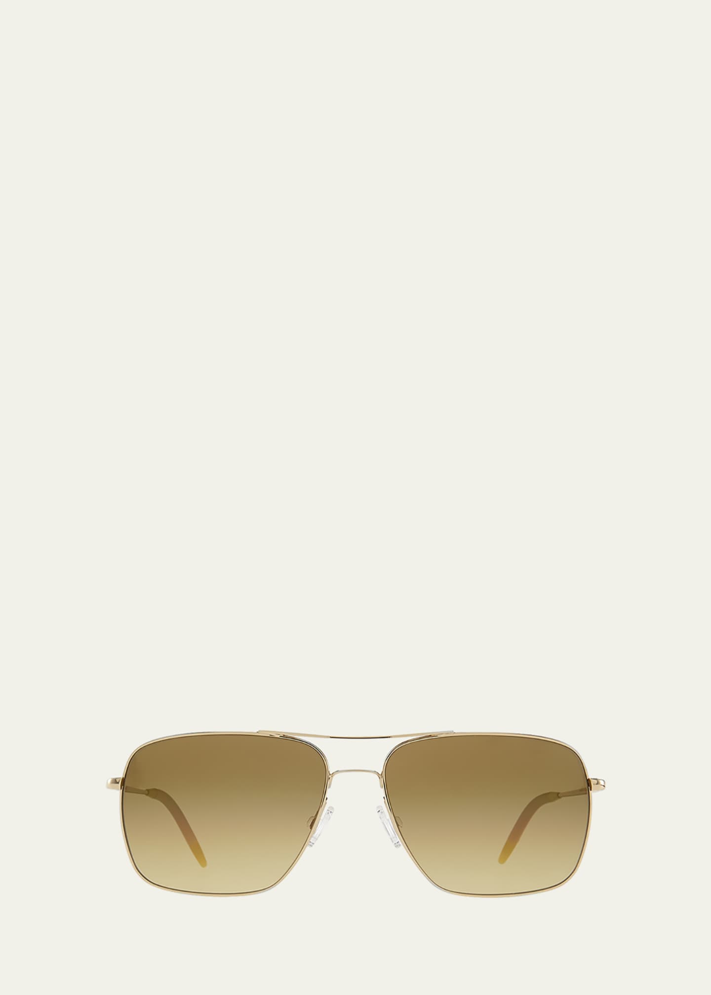 Oliver Peoples Clifton Photochromic Sunglasses, Gold - Bergdorf Goodman