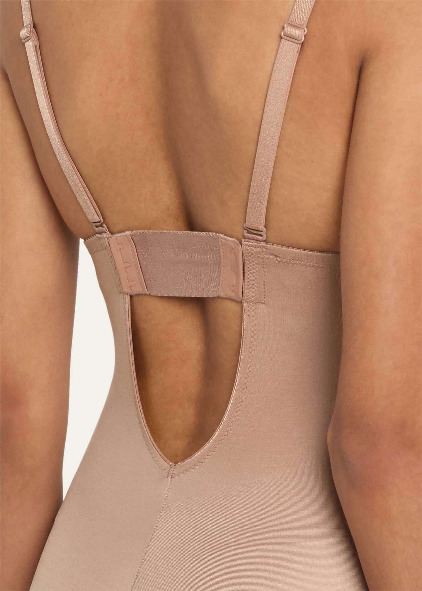 Spanx SPANXshape™ Suit Your Fancy Plunge Low-Back Mid-Thigh Bodysuit Image 5 of 5