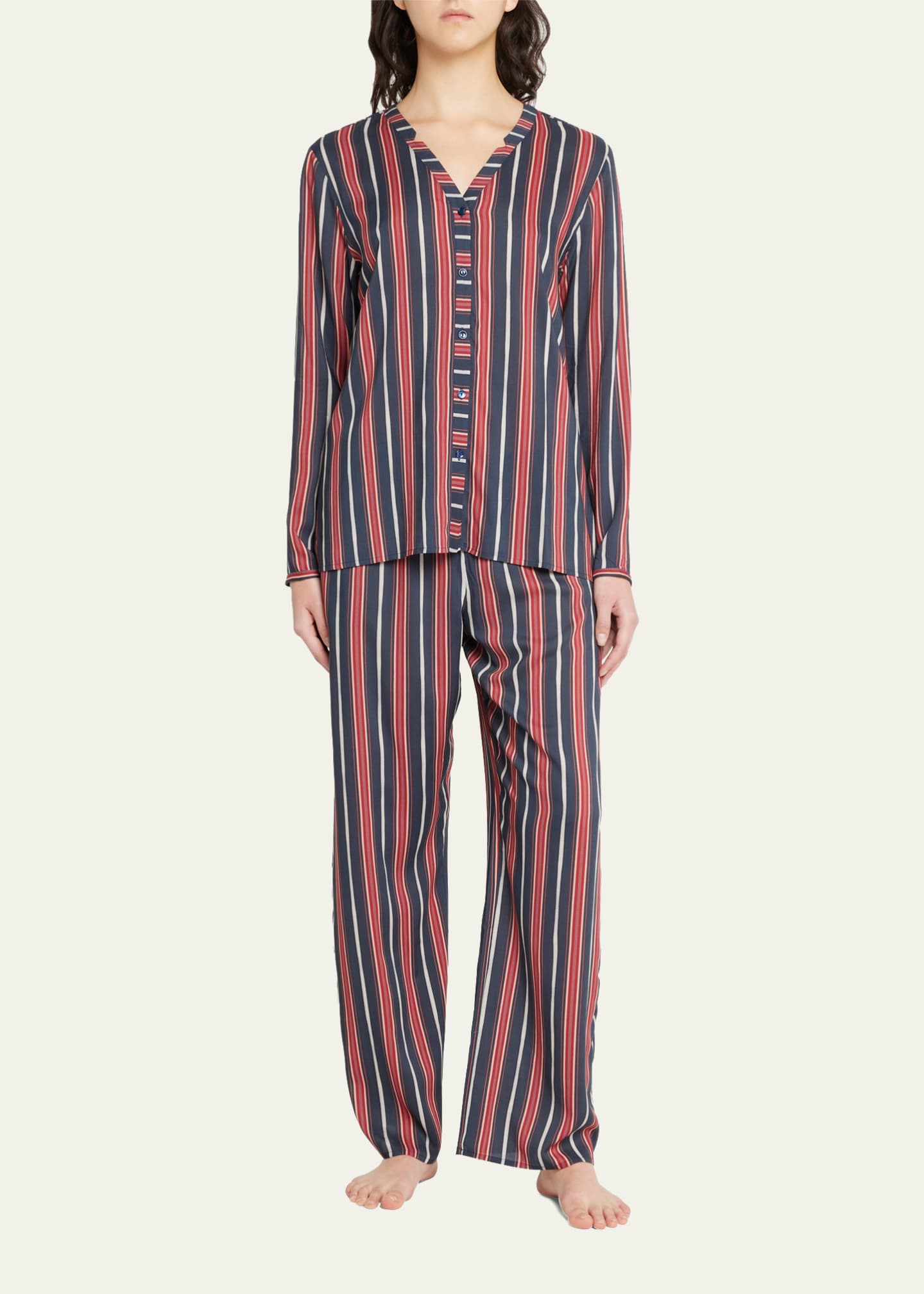 Hanro Sleep and Lounge Woven Pants Bergdorf Goodman