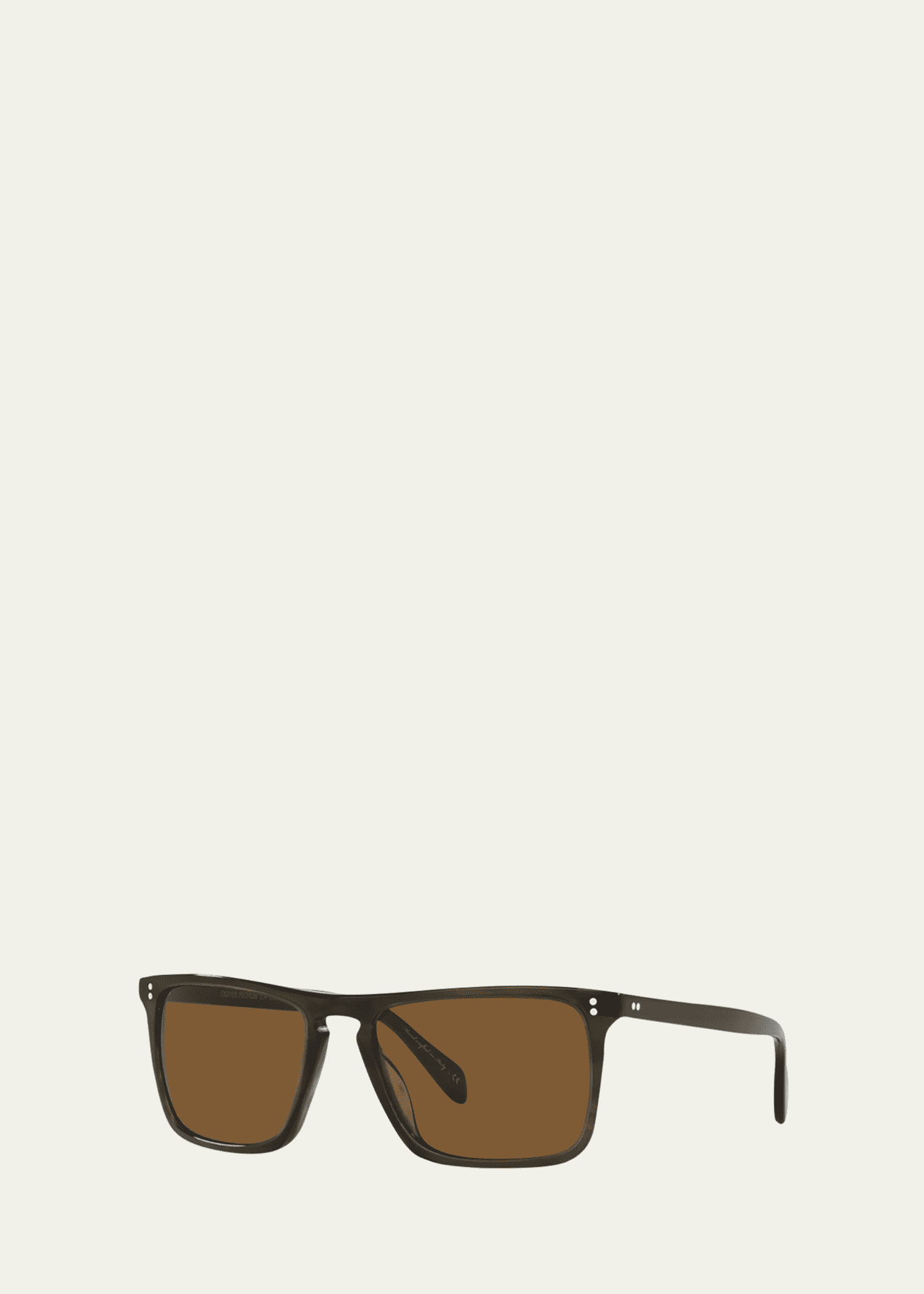 Oliver Peoples Men's Bernardo Square Translucent Acetate