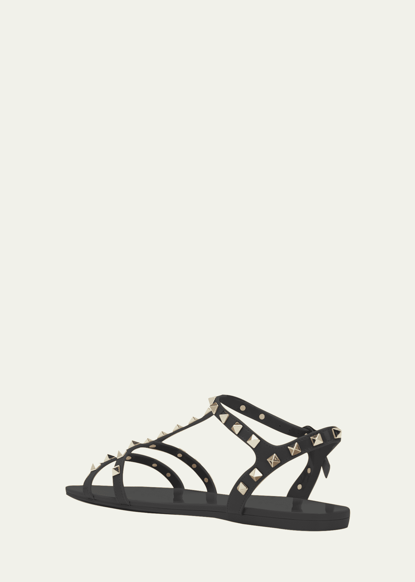 Valentino Garavani Rockstud Jelly Flat Gladiator Sandals Bergdorf Goodman