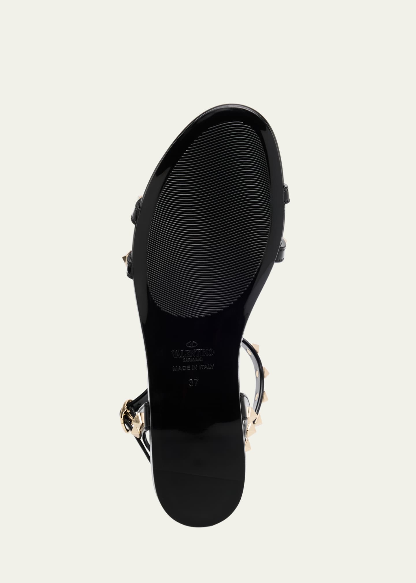Valentino Garavani Rockstud Jelly Flat Gladiator Sandals