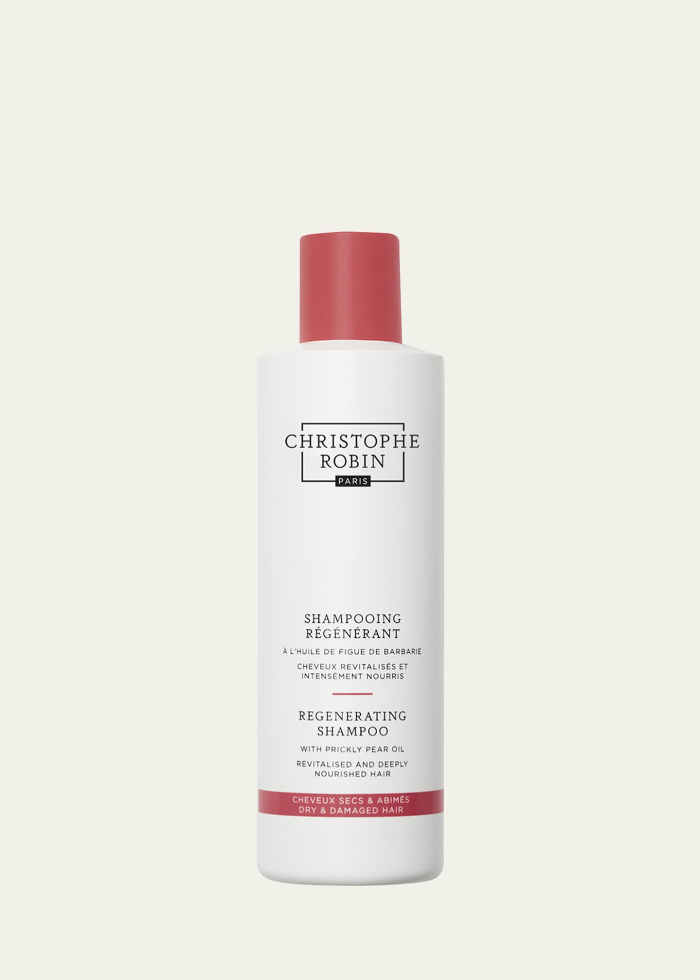 Christophe Robin 8.4 oz. Regenerating Shampoo with Prickly Pear Oil Image 1 of 5