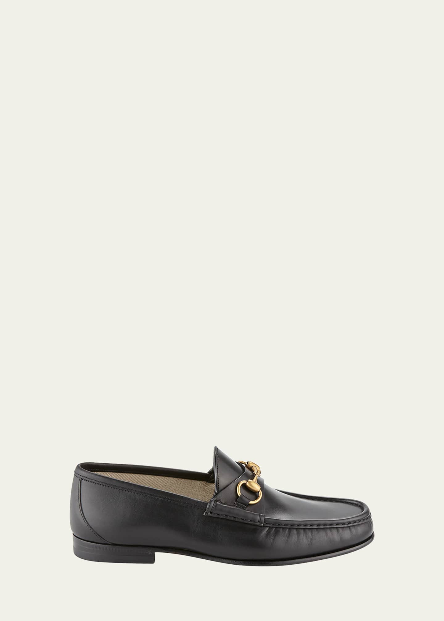 Gucci Men's Horsebit 1953 Leather Loafers