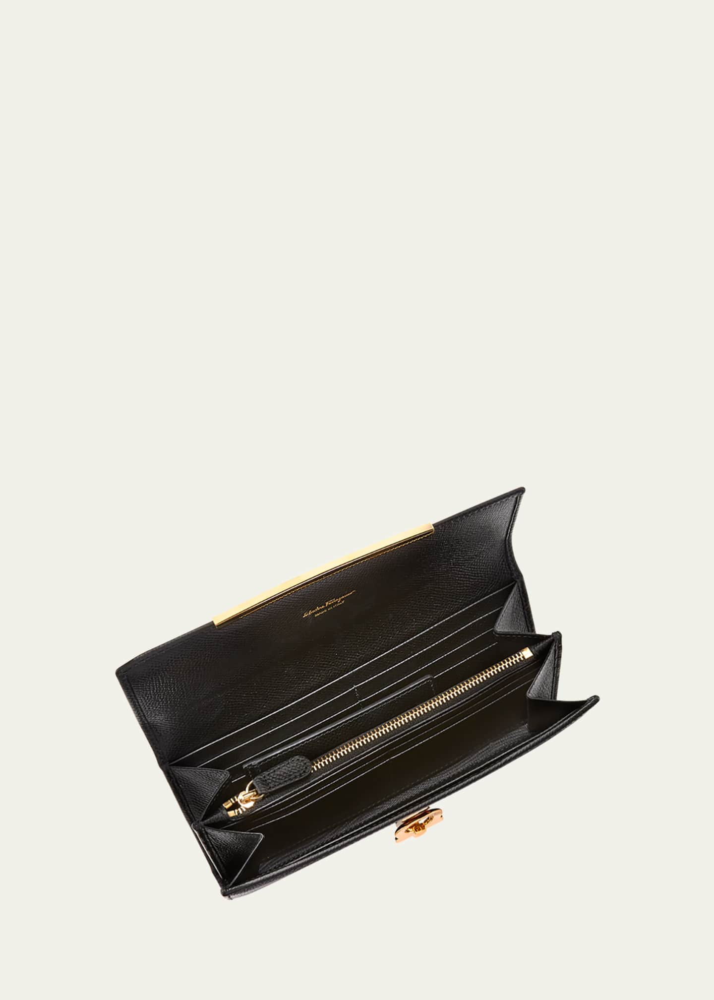 Continental - Black leather wallet