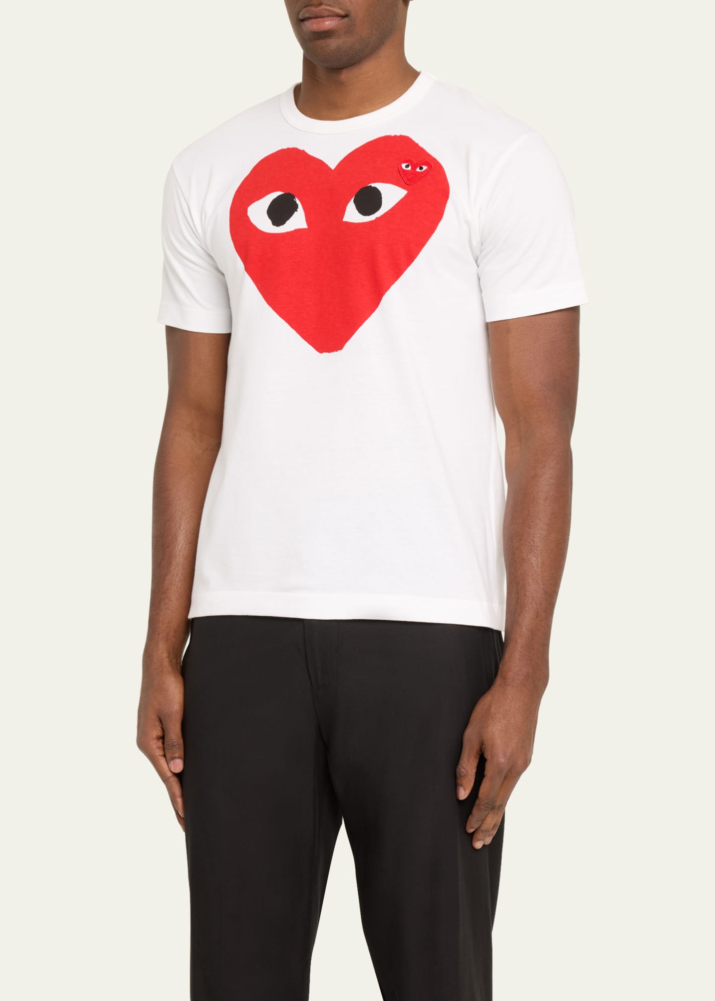 Comme des Garcons Men's Big Heart T-Shirt - Bergdorf Goodman