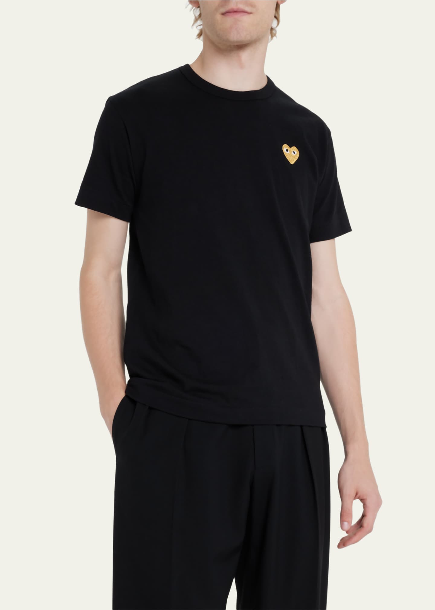 Commes des garcon black t shirt sales