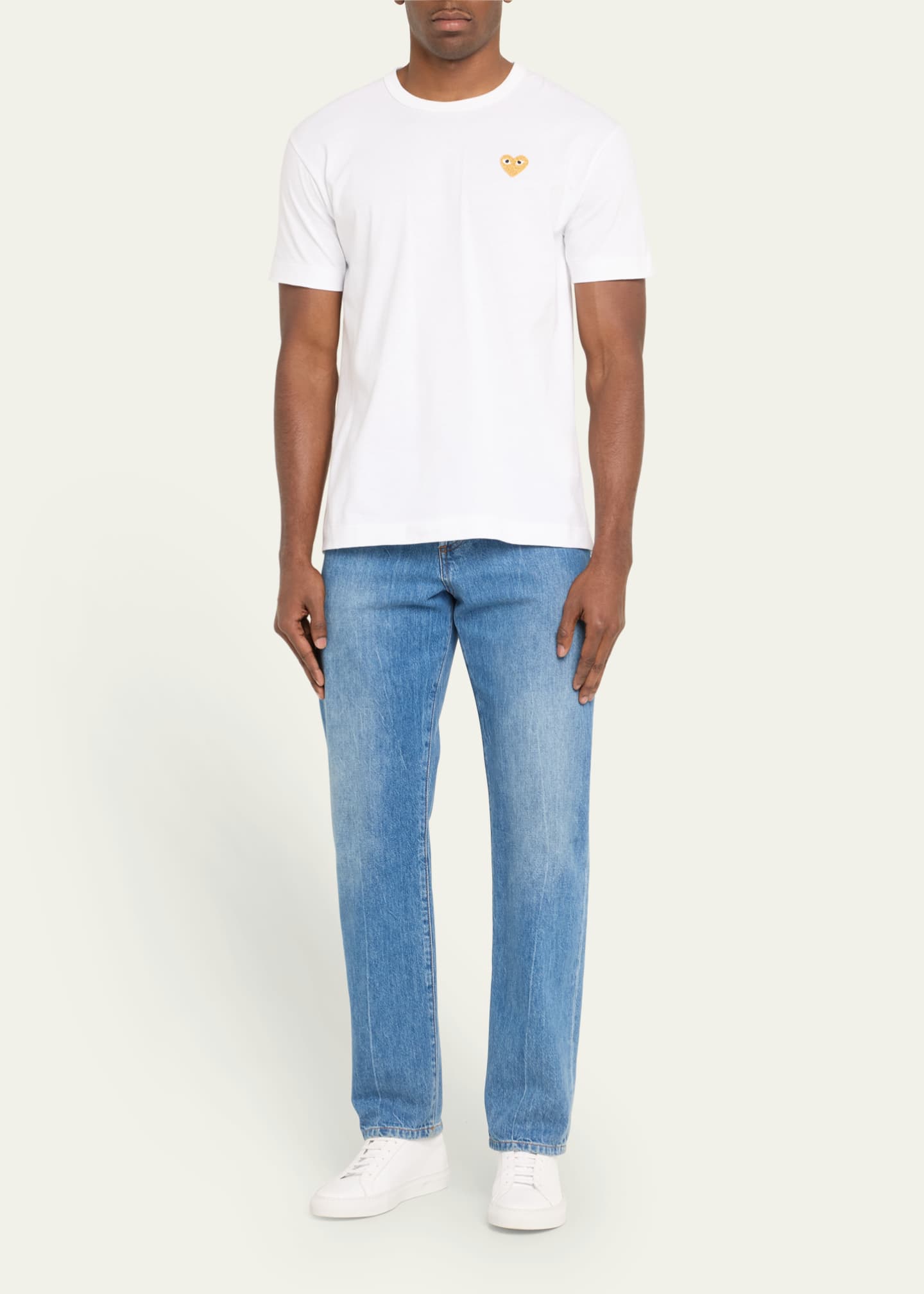 Comme des Garcons Men's Small Heart T-Shirt Image 2 of 5