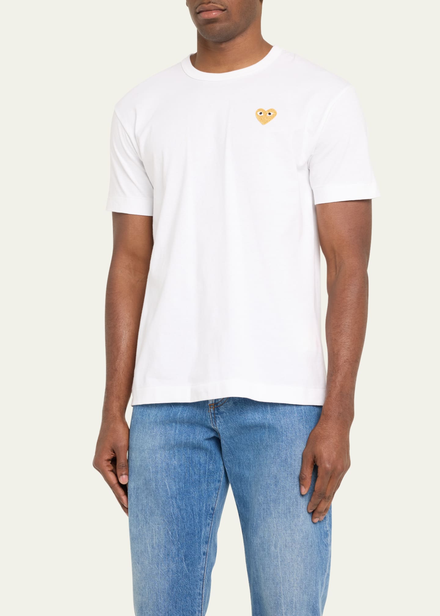 Comme des Garcons Men's Small Heart T-Shirt Image 4 of 5