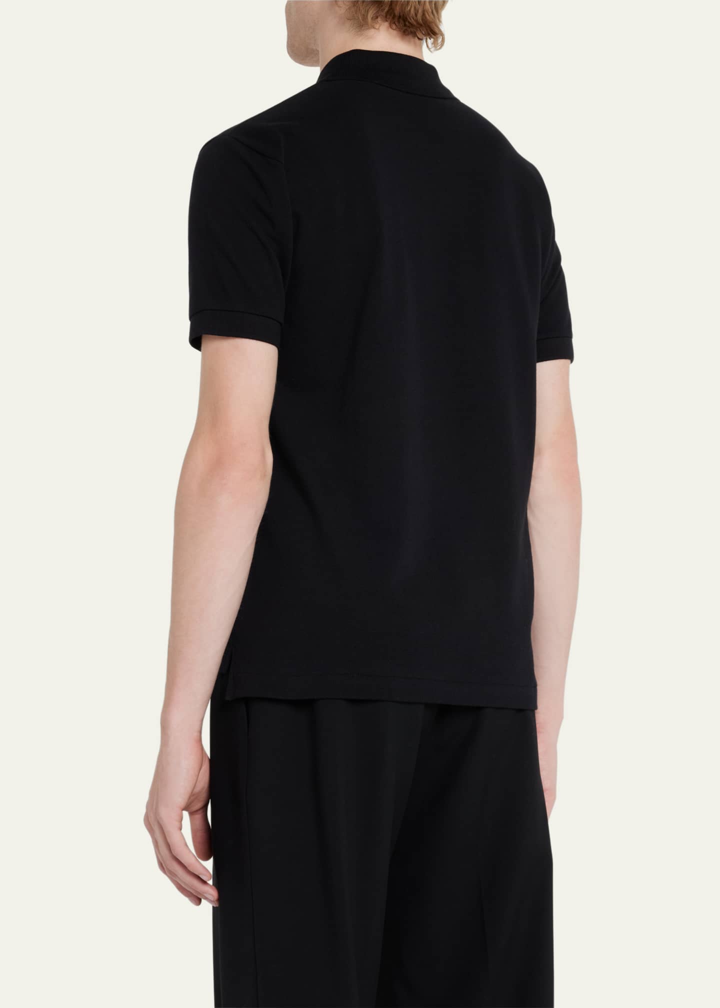 Comme des Garcons Men's Polo Shirt with Heart - Bergdorf Goodman