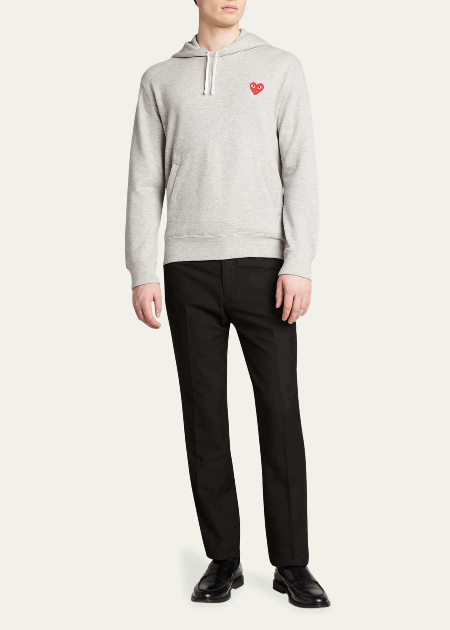 Comme des Garcons Men s Small Heart Pullover Hoodie Bergdorf Goodman