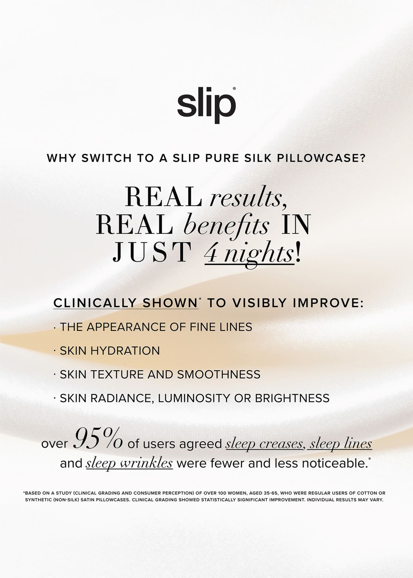 Slip Pure Silk Pillowcase, Queen Image 2 of 5