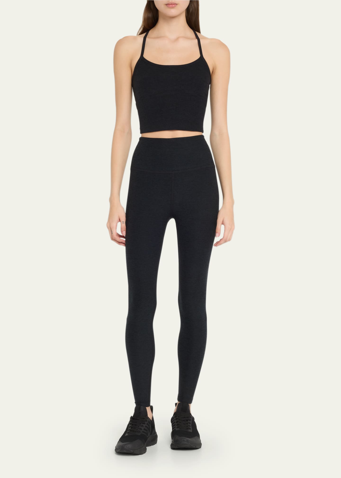 Beyond Yoga Caught in the Midi High-Waist Space-Dye Leggings