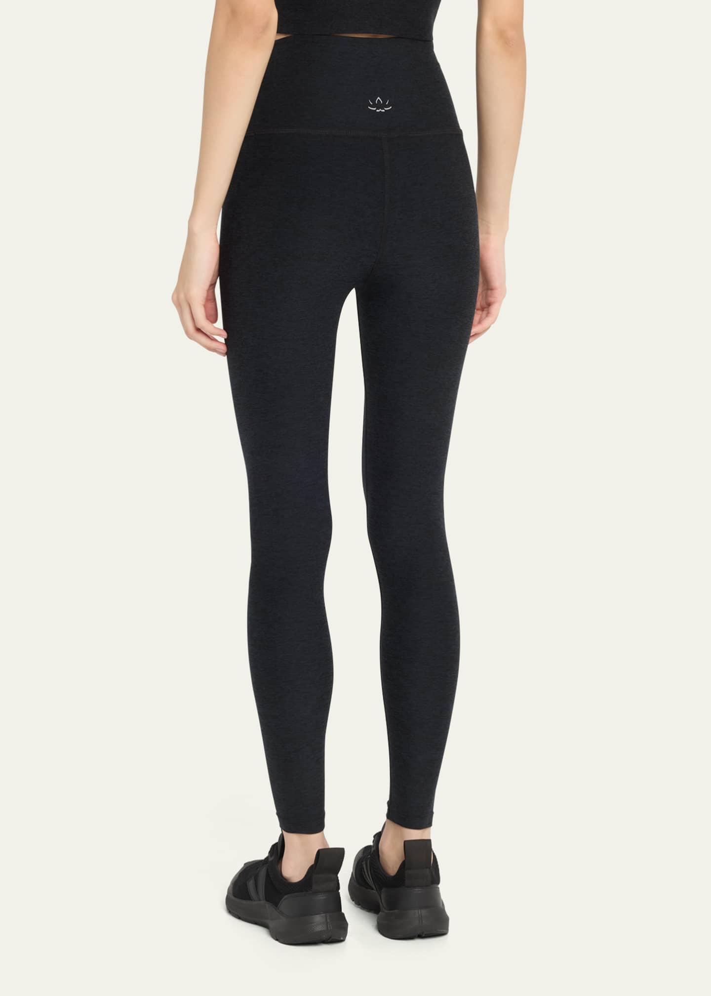 Beyond Yoga Caught in the Midi High-Waist Space-Dye Leggings Image 3 of 5